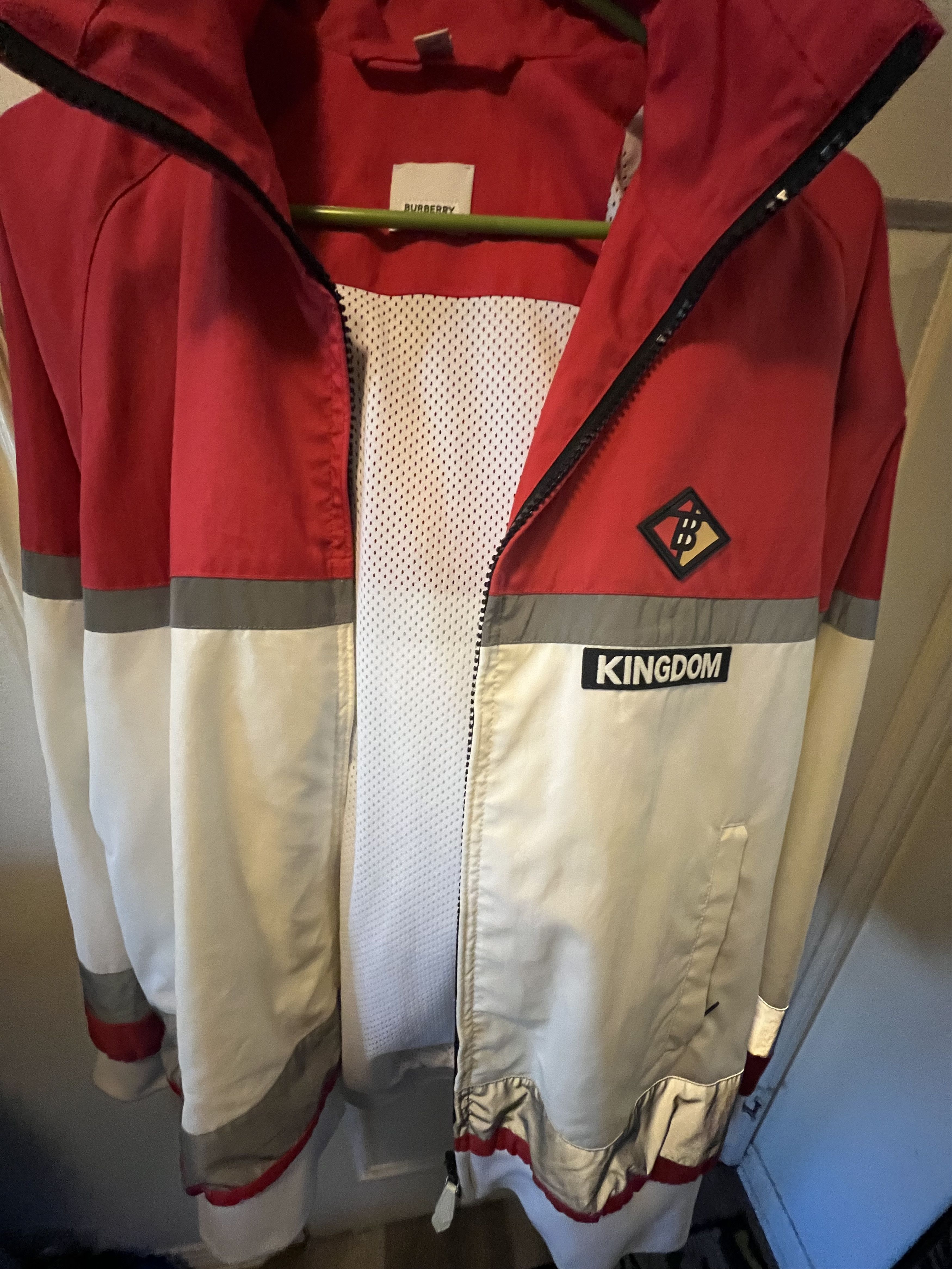 Burberry Men's Burberry Icon Stripe Colorblock Track Jacket Size US M / EU 48-50 / 2 - 3 Thumbnail
