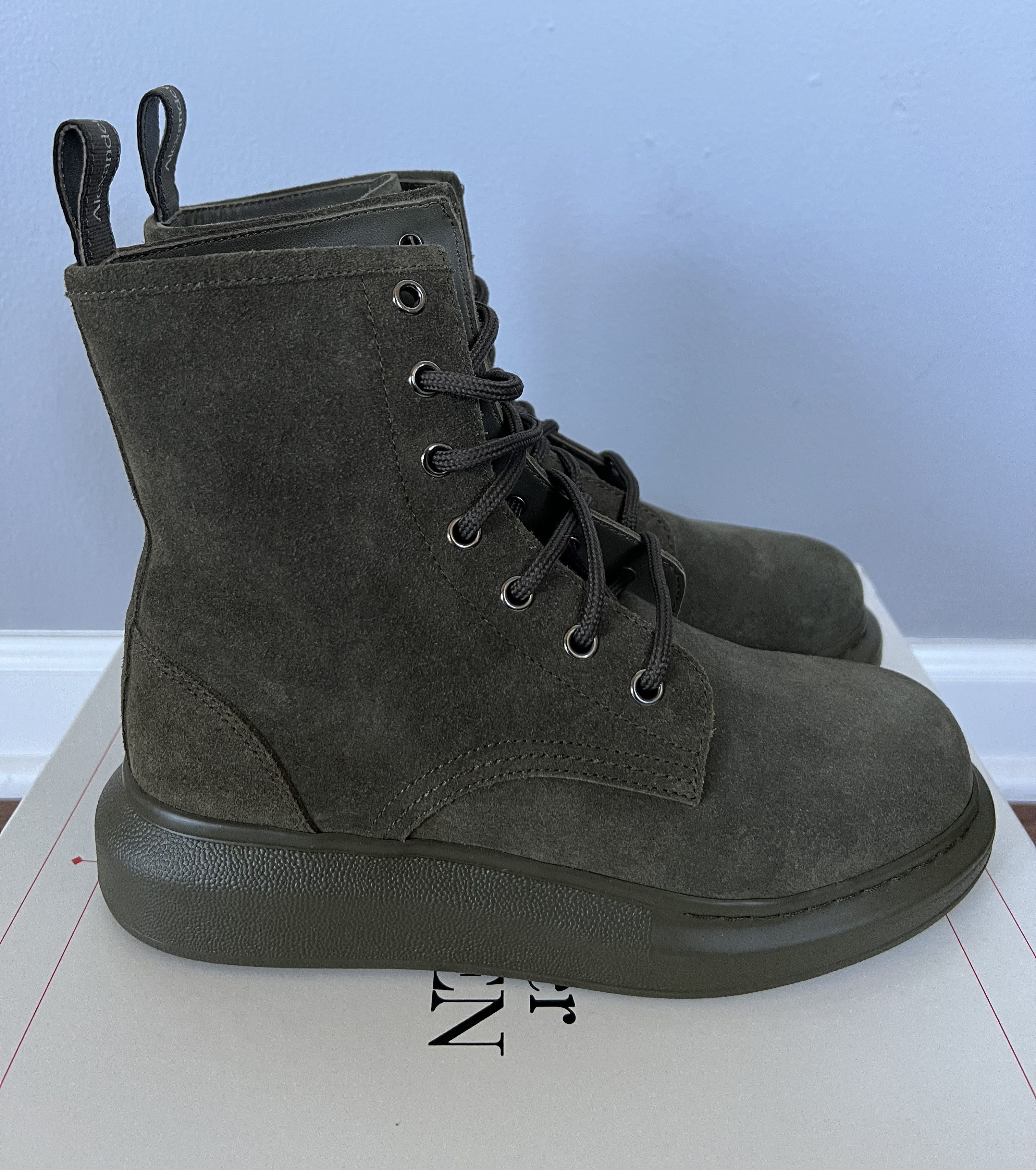 Alexander McQueen Vintage Women's Alexander McQueen Hybrid Lace up boots Size US 6.5 / IT 36.5 - 7 Thumbnail