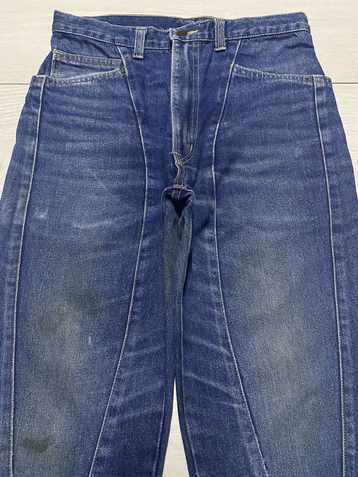 Columbia × Kith Vintage Japanese Brand Work Wear Repair Jeans Size US 29 - 3 Thumbnail