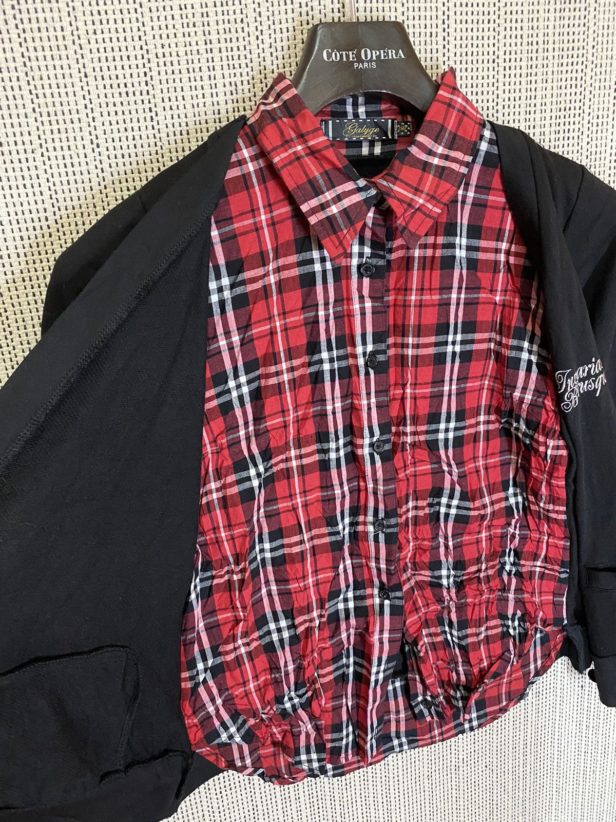 GOSTAR DE FUGA × If Six Was Nine × Le Grande Bleu (L.G.B.) ‼️CARDIGAN SKULLS WITH SHIRT BUTTON UPS VERY RARE‼️ Size M / US 6-8 / IT 42-44 - 5 Thumbnail