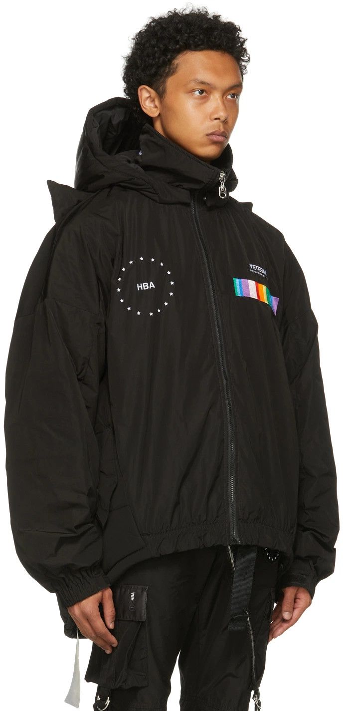 Hood By Air HBA The Veteran Collection Black Hooded Parka Size US L / EU 52-54 / 3 - 6 Thumbnail