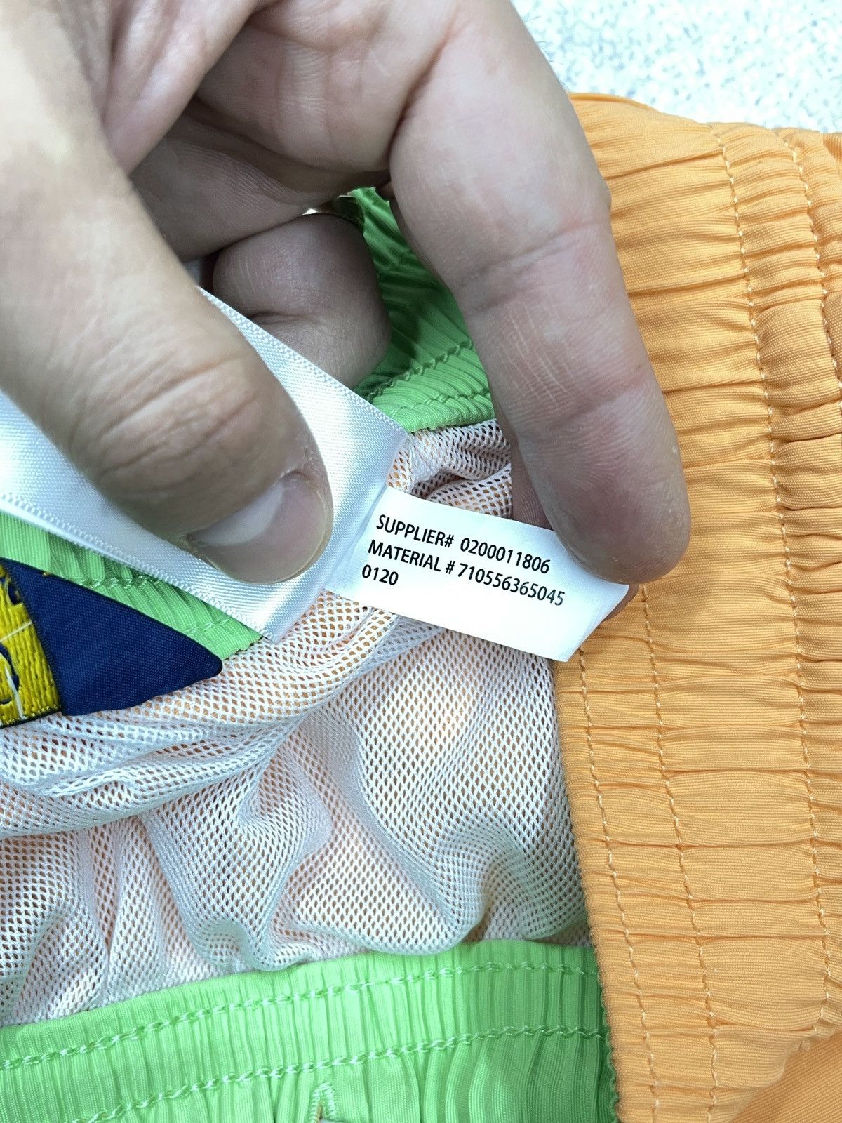 Polo Ralph Lauren Mens Polo Ralph Lauren Nylon Shorts Orange Y2K Size US 32 / EU 48 - 9 Thumbnail