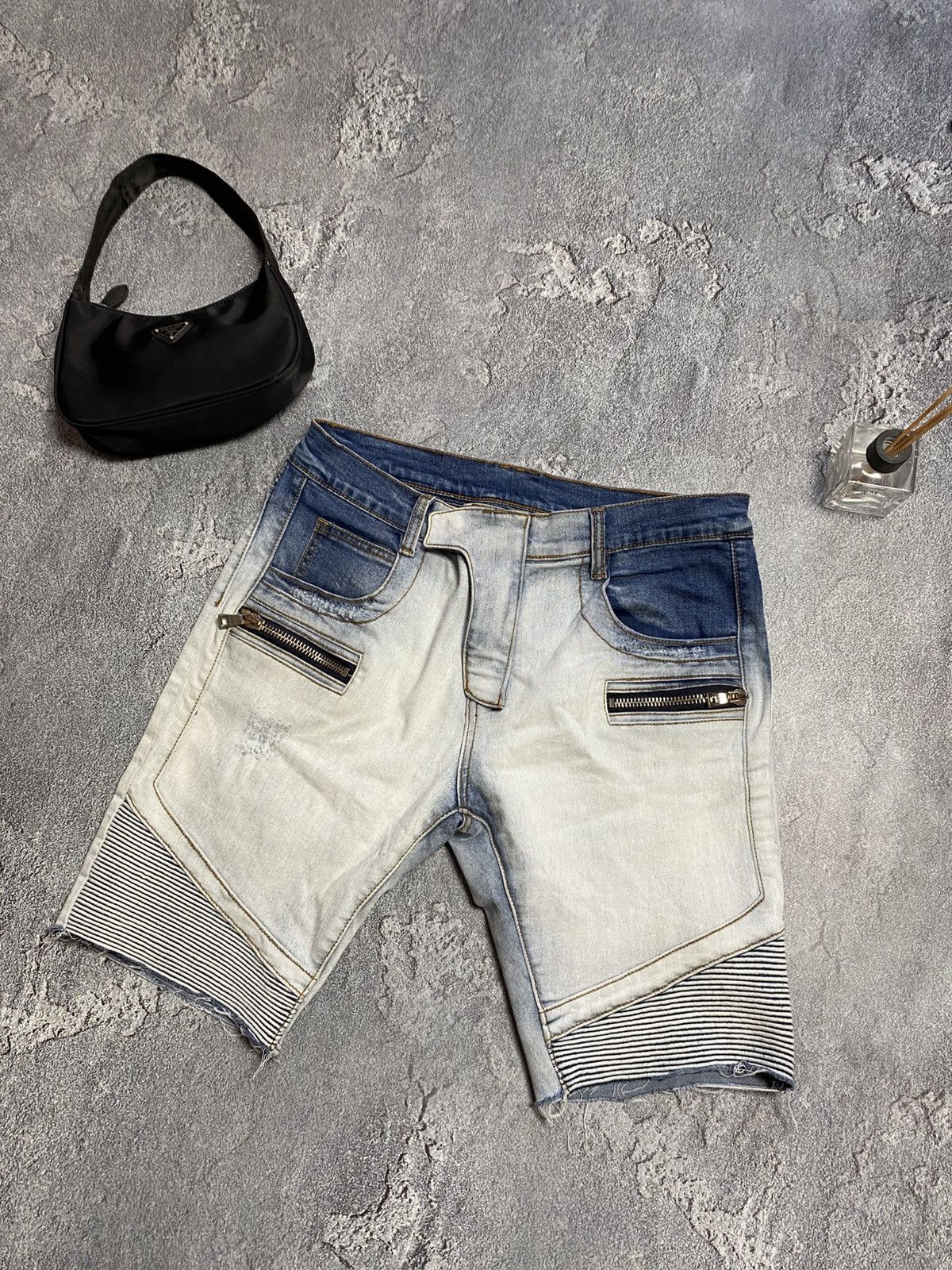 Balmain Balmain biker shorts vintage size 33 Size US 33 - 7 Thumbnail