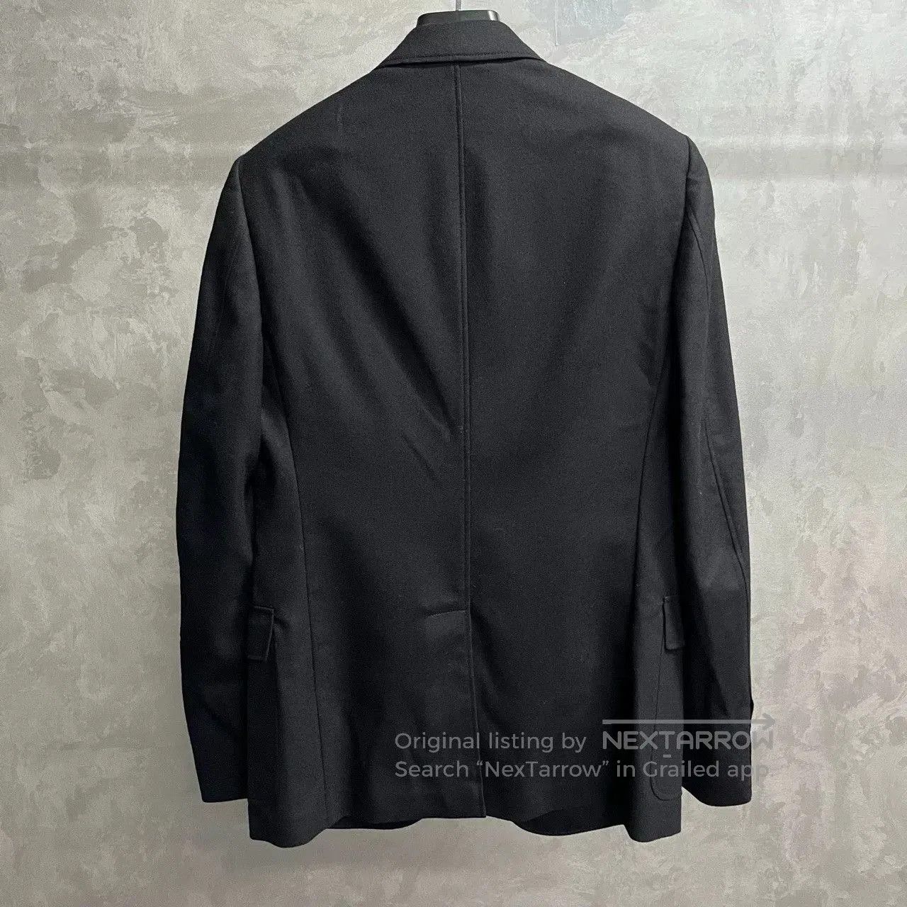 Gucci Gucci Black Logo Print Sword Collar Jacket. Size US M / EU 48-50 / 2 - 2 Thumbnail