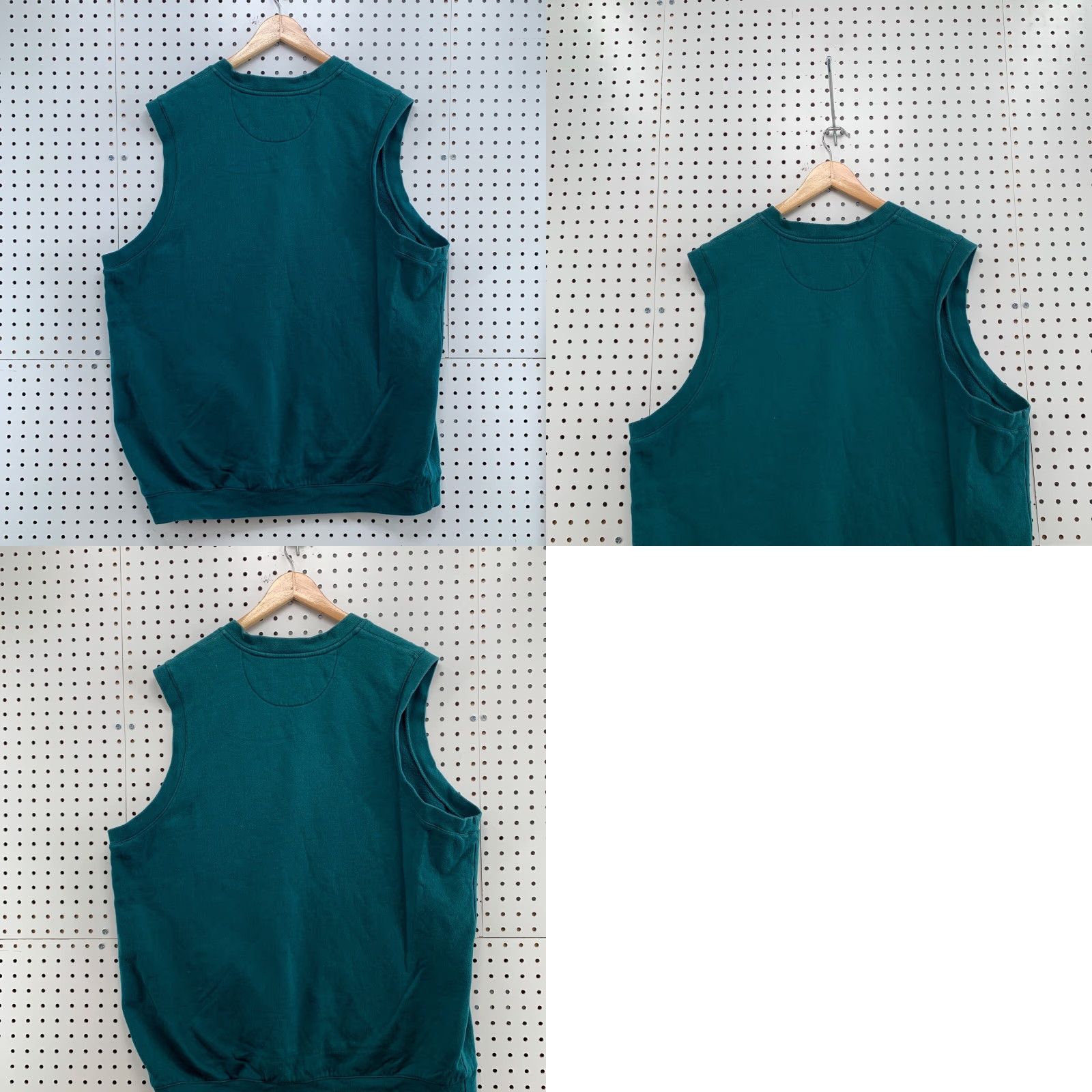 Eddie Bauer Eddie Bauer Golf Sweater Vest Green XL Men Sleeveless V-Neck Logo Size US XL / EU 56 / 4 - 9 Thumbnail