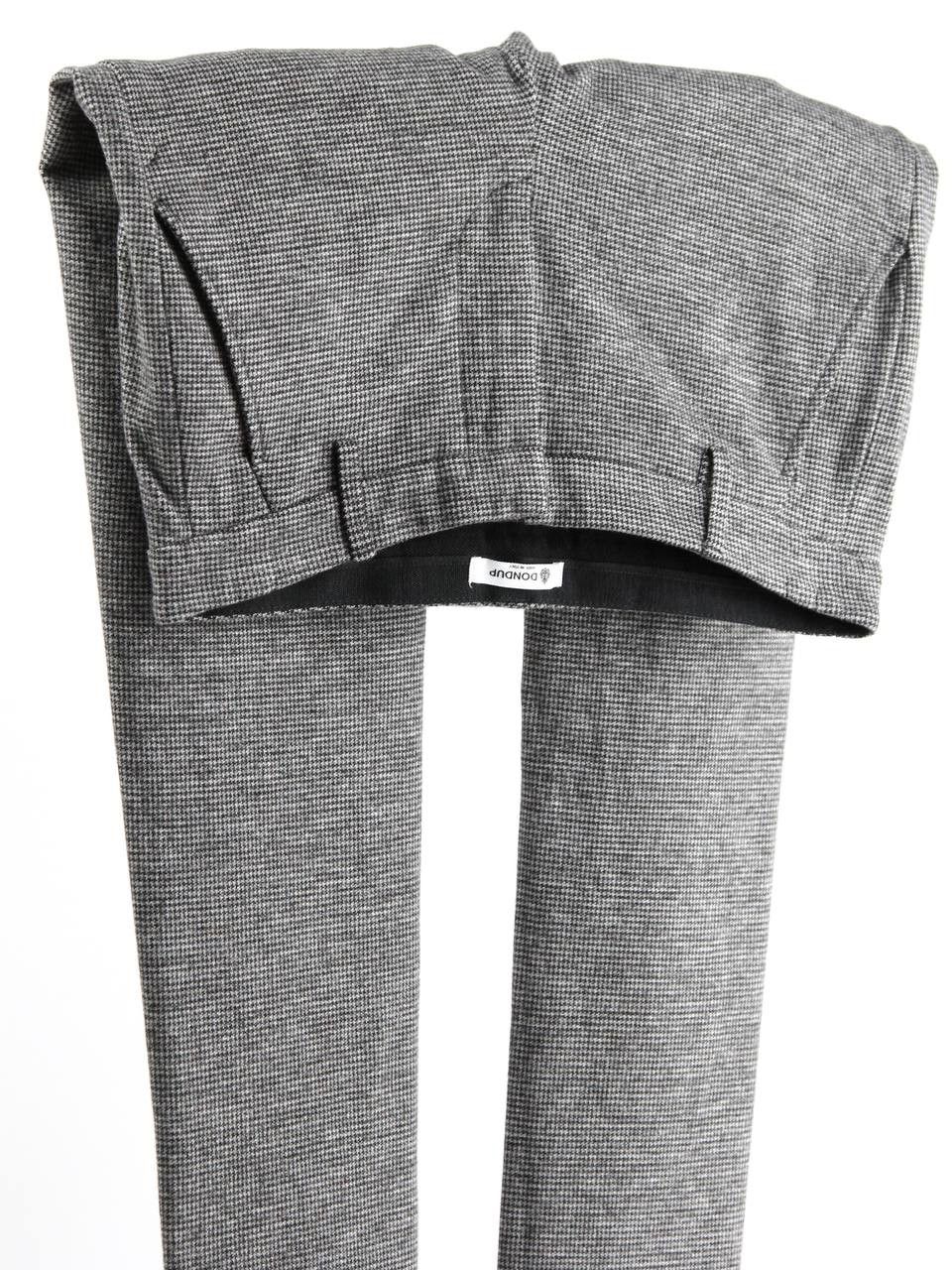 Dondup DONDUP Knitted woolen pants in a goose foot Size US 30 / EU 46 - 2 Thumbnail