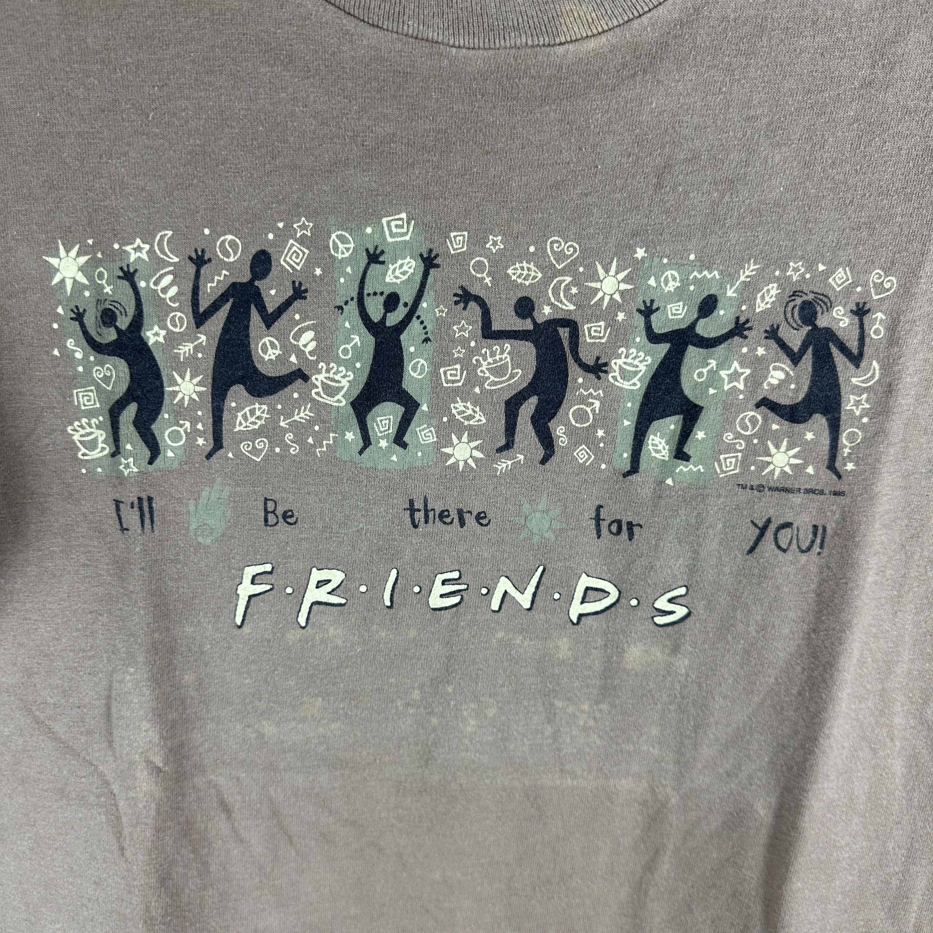 Vintage ​1995 Friends Sitcom TV Series I'll Be There For You T-shirt Size US L / EU 52-54 / 3 - 2 Thumbnail