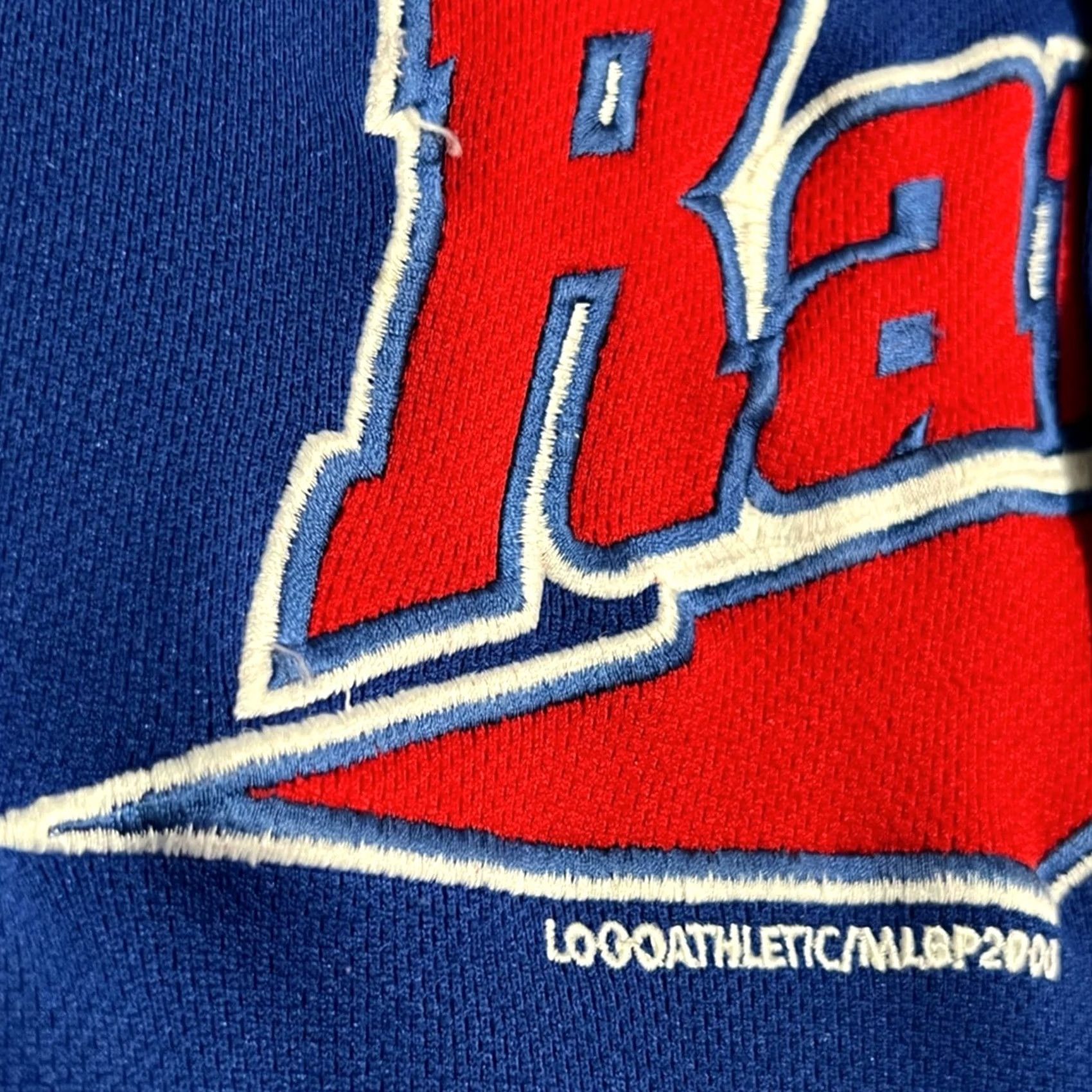 Logo Athletic VINTAGE Texas Rangers Jersey Juan Gonzalez 2000 Blue XL Men's Logo Athletic Shirt Size US XL / EU 56 / 4 - 6 Thumbnail