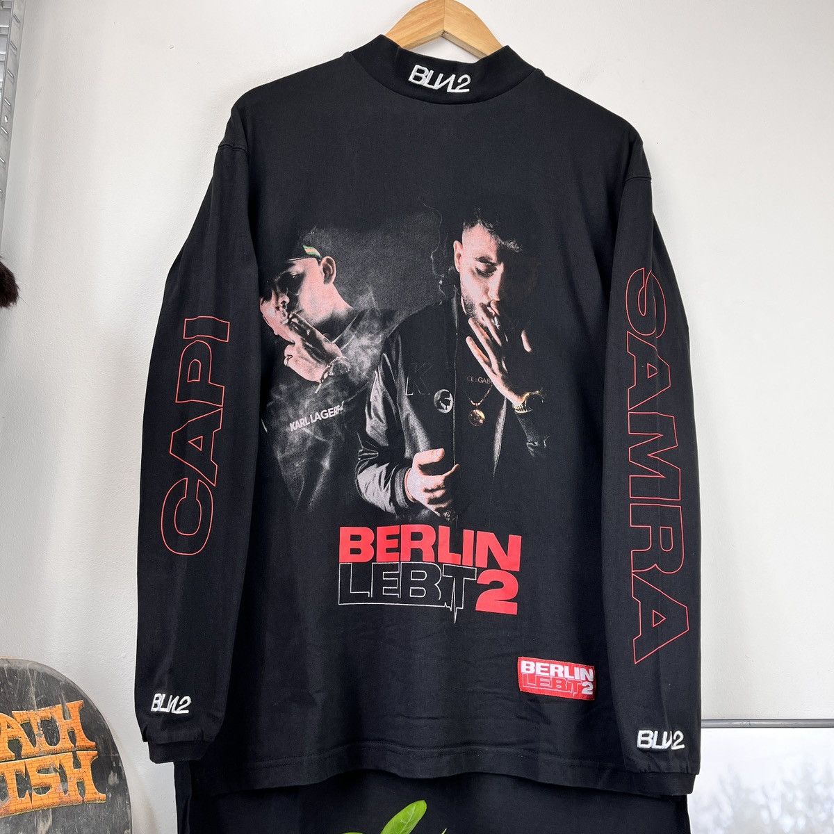 Band Tees Berlin Lebt 2 Merch Tour Tee Music Metal Hype Rock Y2k Swag Size US M / EU 48-50 / 2 - 3 Thumbnail