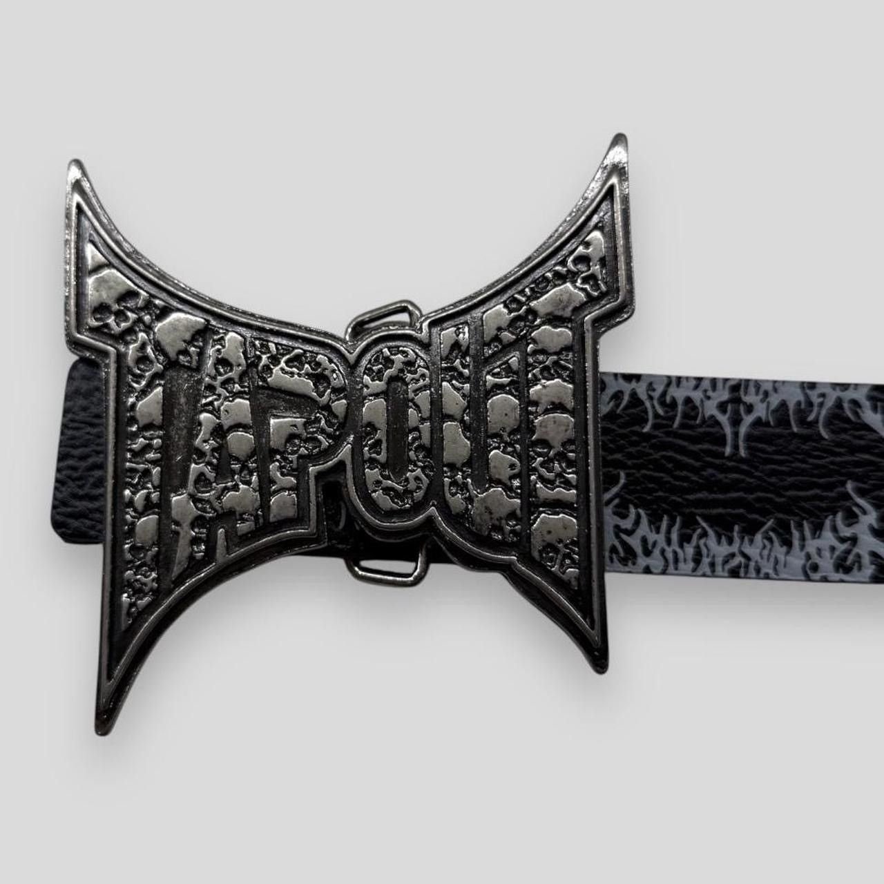 Tapout TAPOUT METAL SKELETON SKULL BELT BUCKLE VINTAGE RARE 2000s Size ONE SIZE - 2 Thumbnail