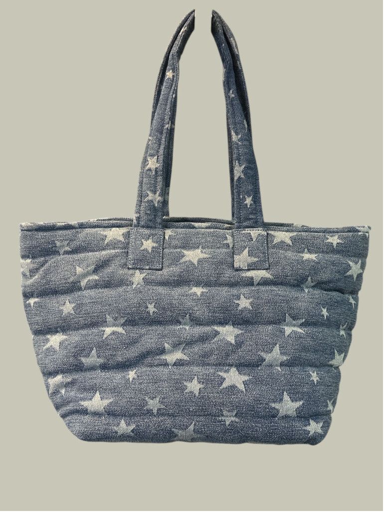 Wildfox Wild Fox denim Tote NWT $80 retail Size ONE SIZE - 1 Preview