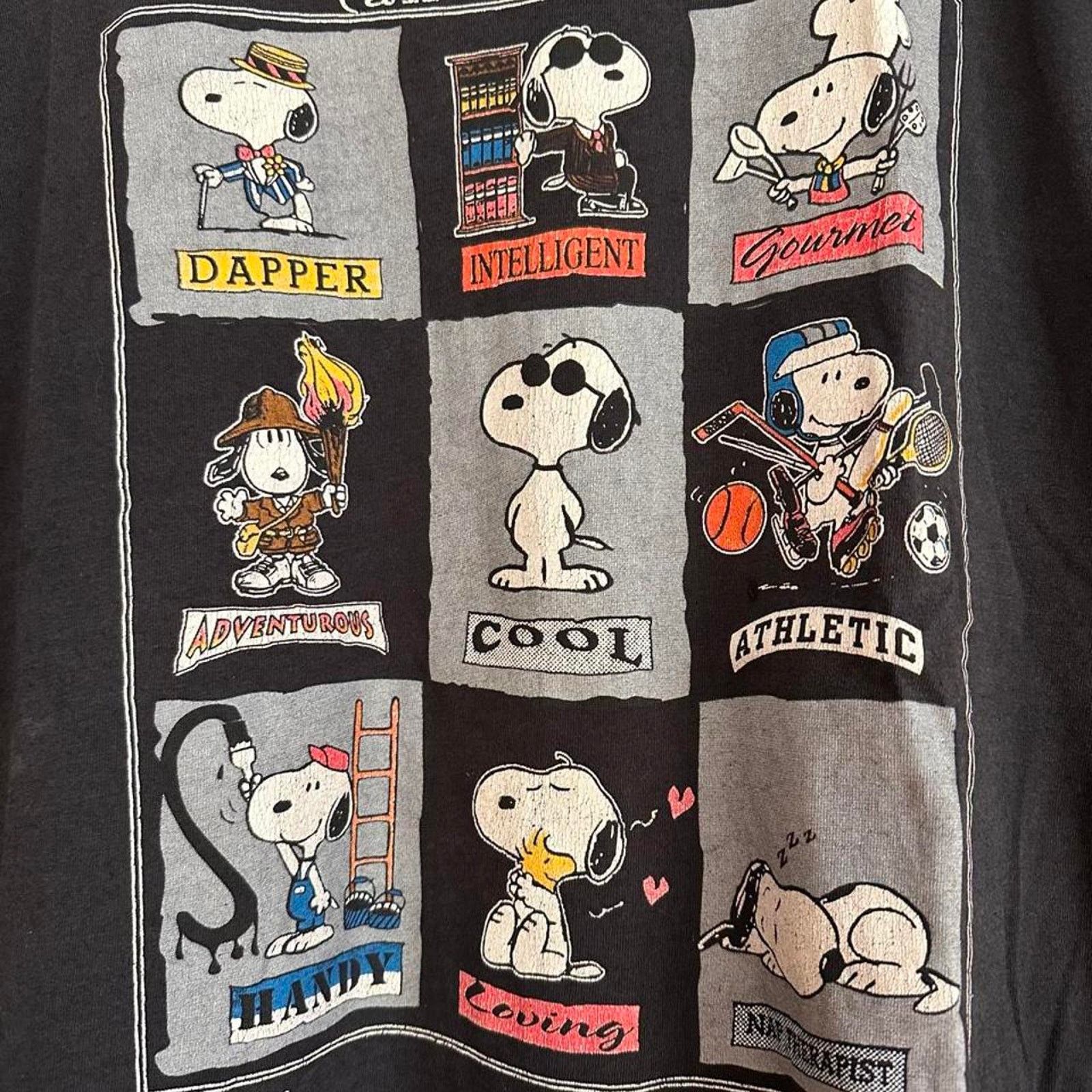 Vintage Vintage Snoopy Cartoon Shirt Size US XL / EU 56 / 4 - 2 Thumbnail