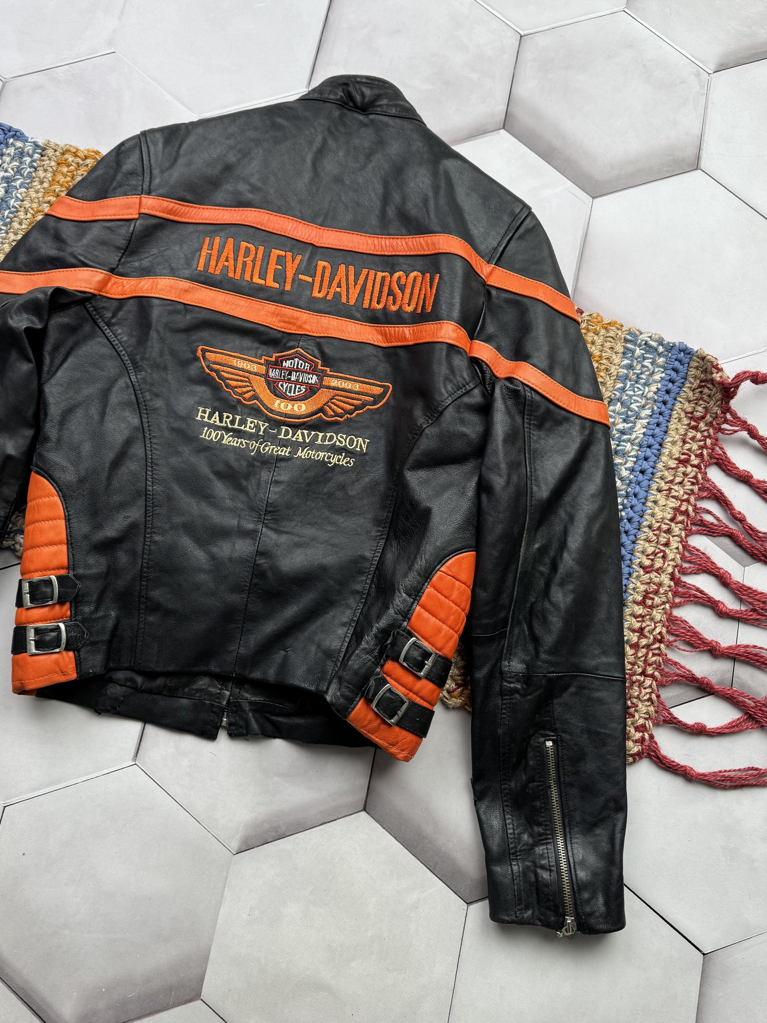 Vintage Vintage Racing Moto Jacket (E4) Size M / US 6-8 / IT 42-44 - 15 Thumbnail