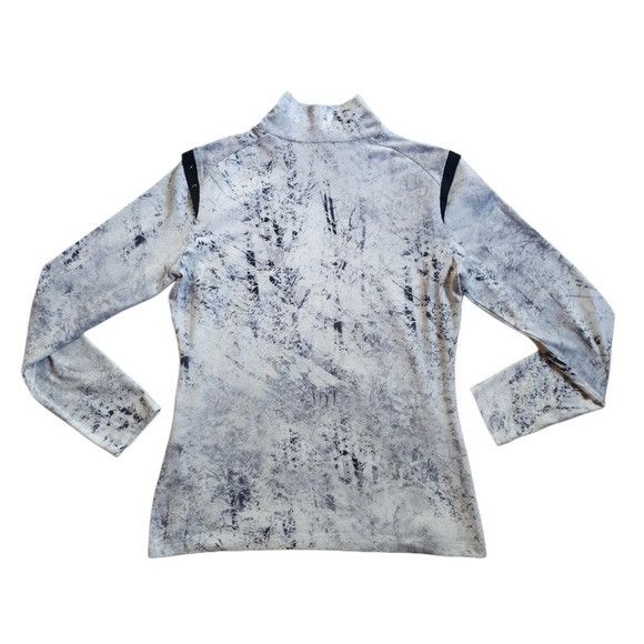 Other NEVERMINDALL Black and White Marble Loose Neck Turtle Top Si Size M / US 6-8 / IT 42-44 - 3 Thumbnail