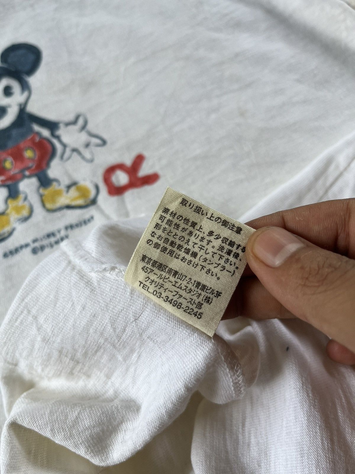 45rpm × Japanese Brand × Mickey Mouse 🔥45 RPM x Mickey Mouse Ringer Tees Japan 🇯🇵 Size US M / EU 48-50 / 2 - 8 Thumbnail