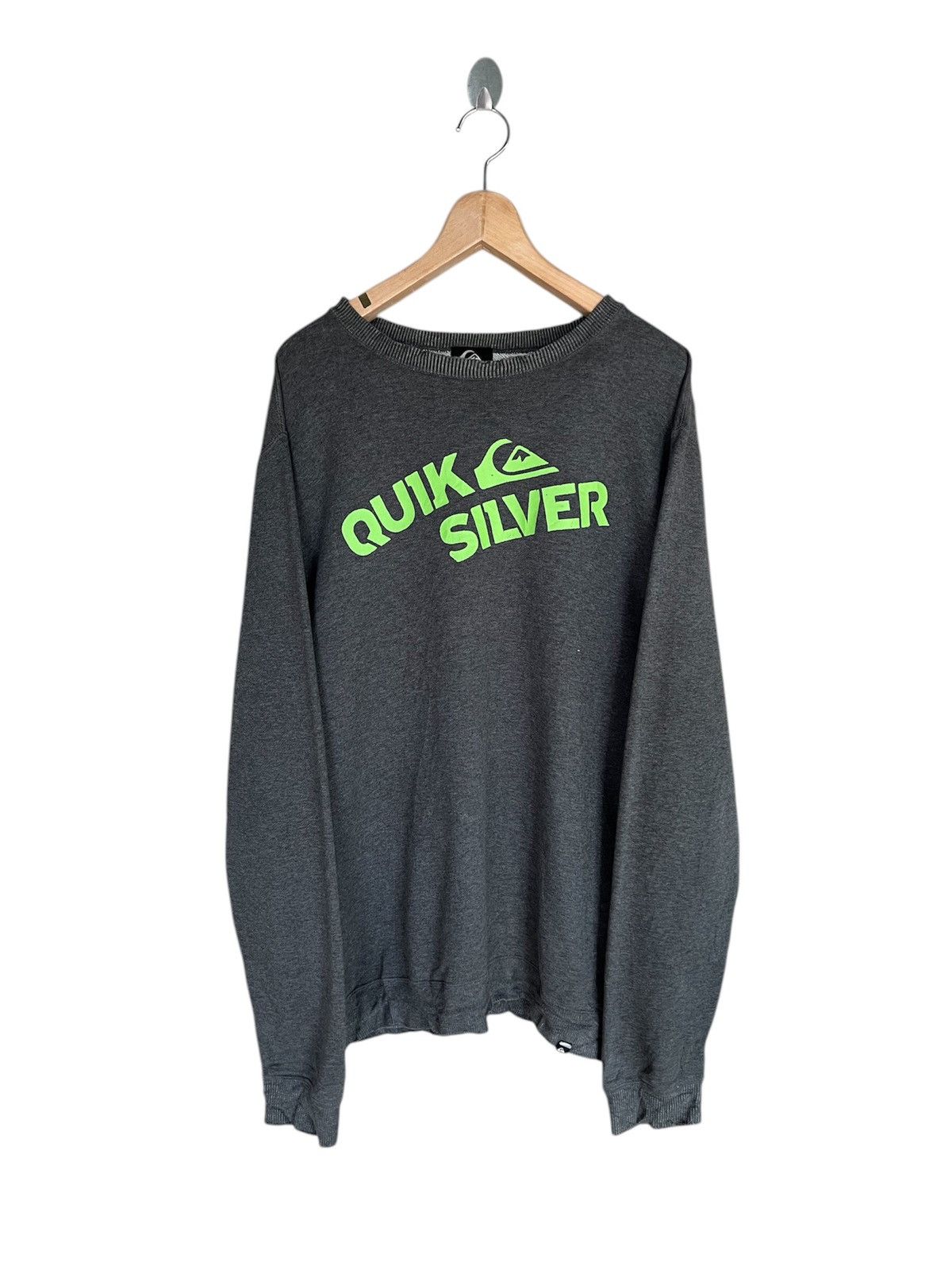 Quiksilver Quiksilver Spell Out Sweatshirt Size US L / EU 52-54 / 3 - 1 Thumbnail