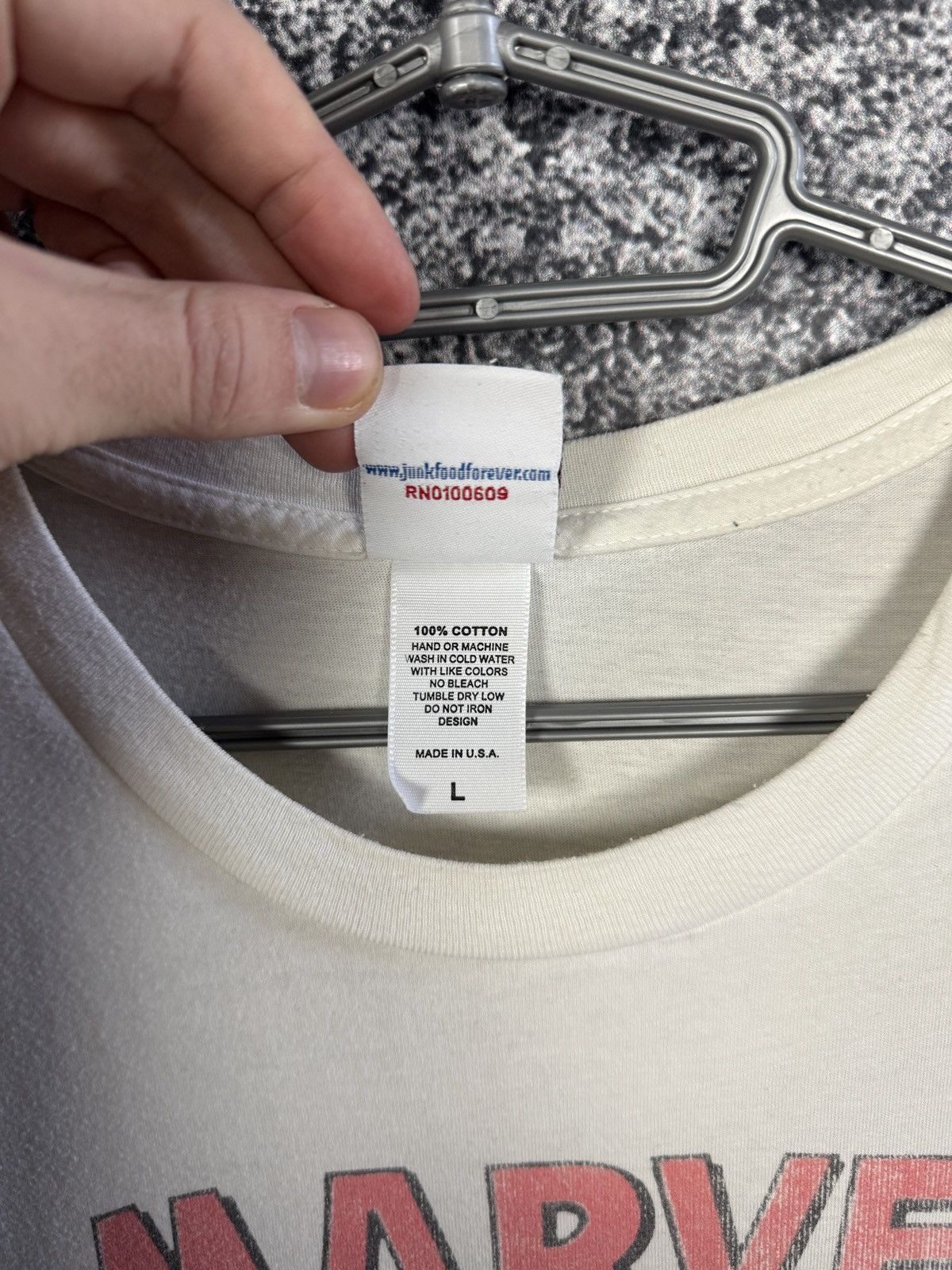 Marvel Comics Marvel Super-Heroes Vintage Tee Big Logo Made in USA Size L Size US L / EU 52-54 / 3 - 9 Thumbnail