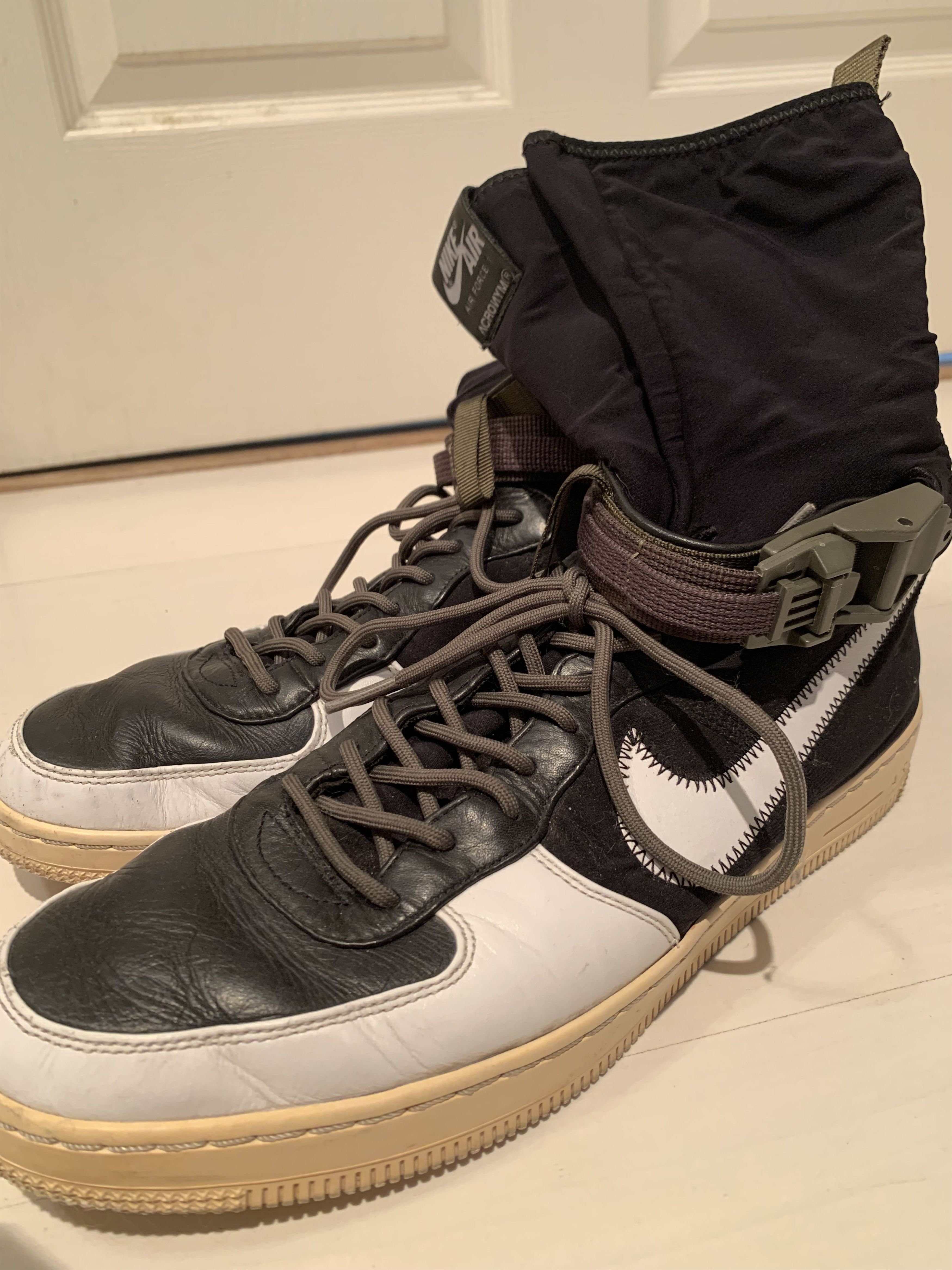 Nike Acronym Downtown AF1 Black/White Hi SP Size 11