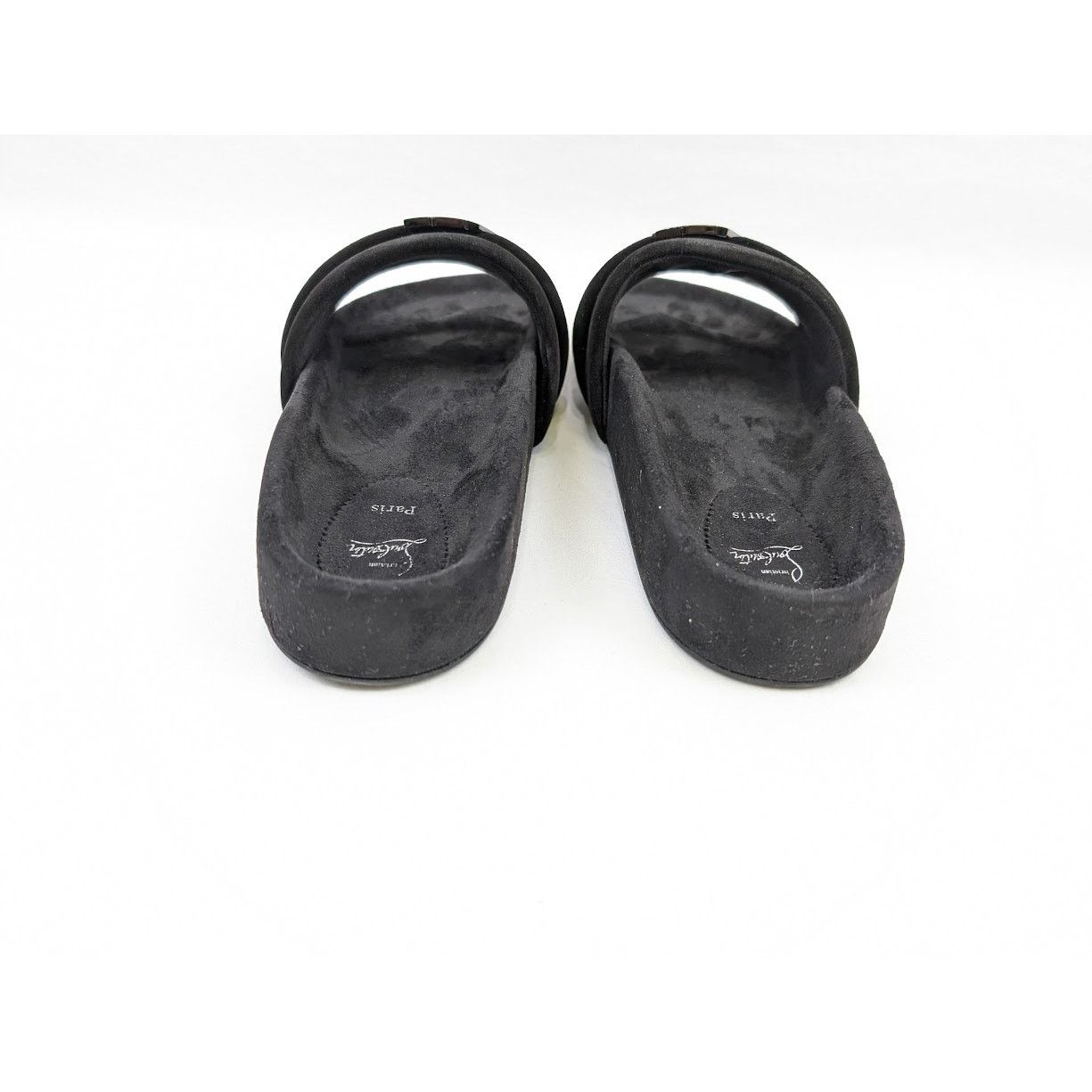 Christian Louboutin o1rshd1 Crosta Varsimule Bizz Flat in Black Size US 11 / EU 44 - 21 Thumbnail