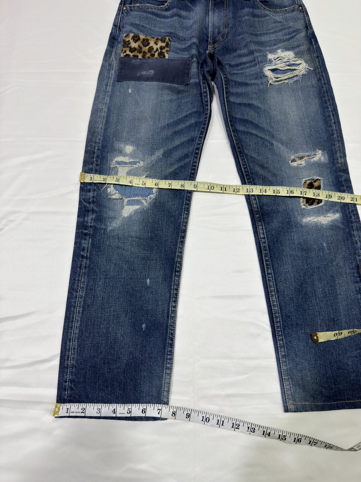 X-LARGE Japanese Brand Xlarge patch jeans Size US 30 / EU 46 - 16 Thumbnail