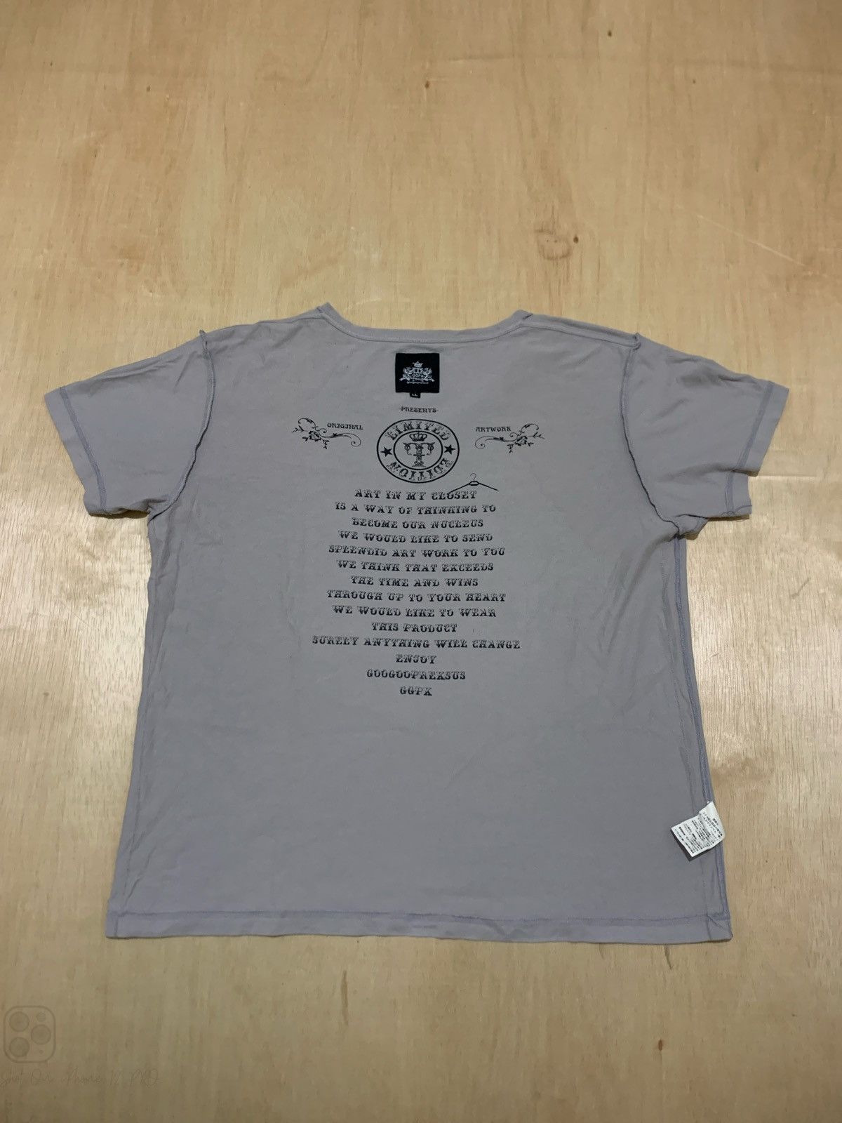 Hysteric Glamour × Japanese Brand Vintage GGPX Googooprexsus Phototee Tshirt Size US M / EU 48-50 / 2 - 4 Thumbnail