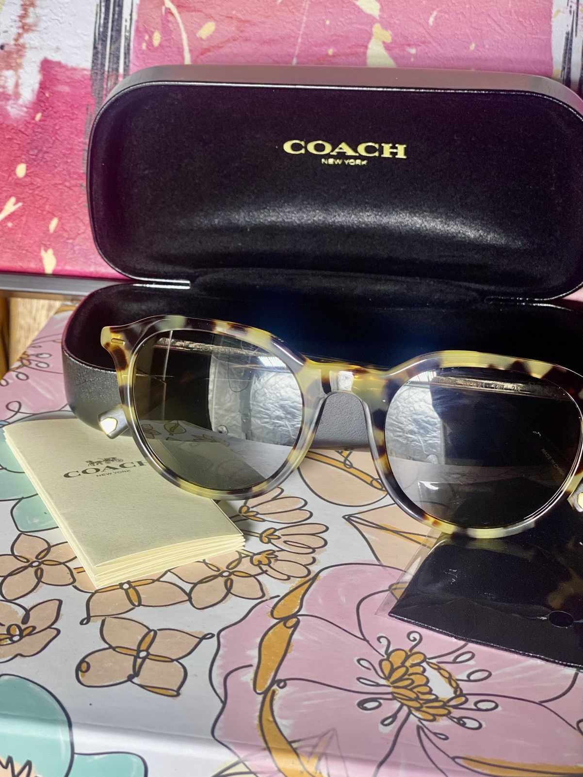 Coach Coach Tortoise Shell Sunglasses BRAND NEW!! 🔥🔥 Size ONE SIZE - 2 Thumbnail