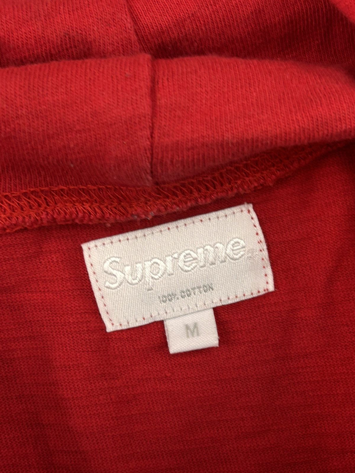 Supreme Supreme Pocket Red Pullover Hoodie Size Medium Size US M / EU 48-50 / 2 - 3 Thumbnail