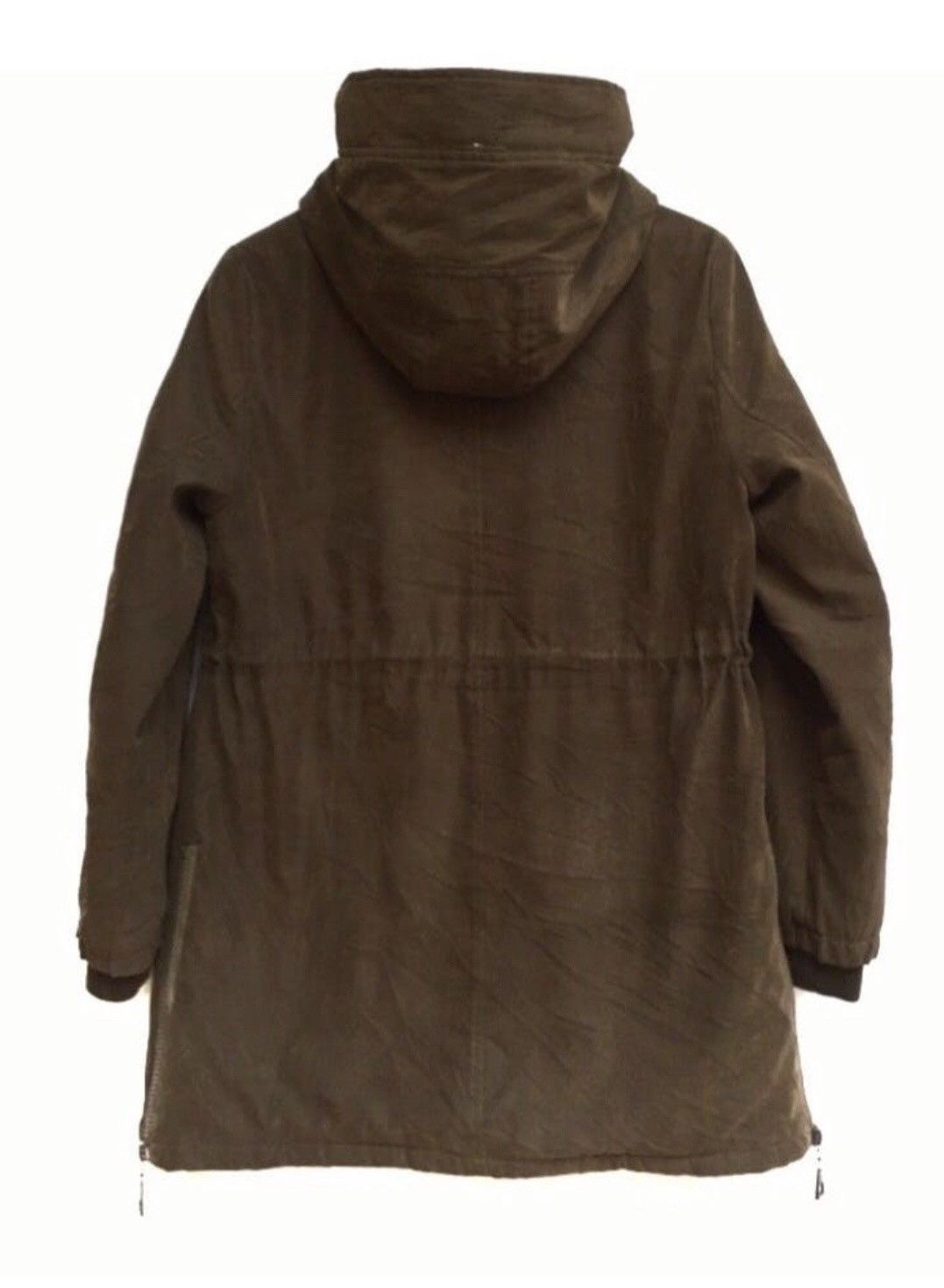 Vintage Giorgio Armani Military Winter Hoodies Jacket Size M / US 6-8 / IT 42-44 - 2 Thumbnail