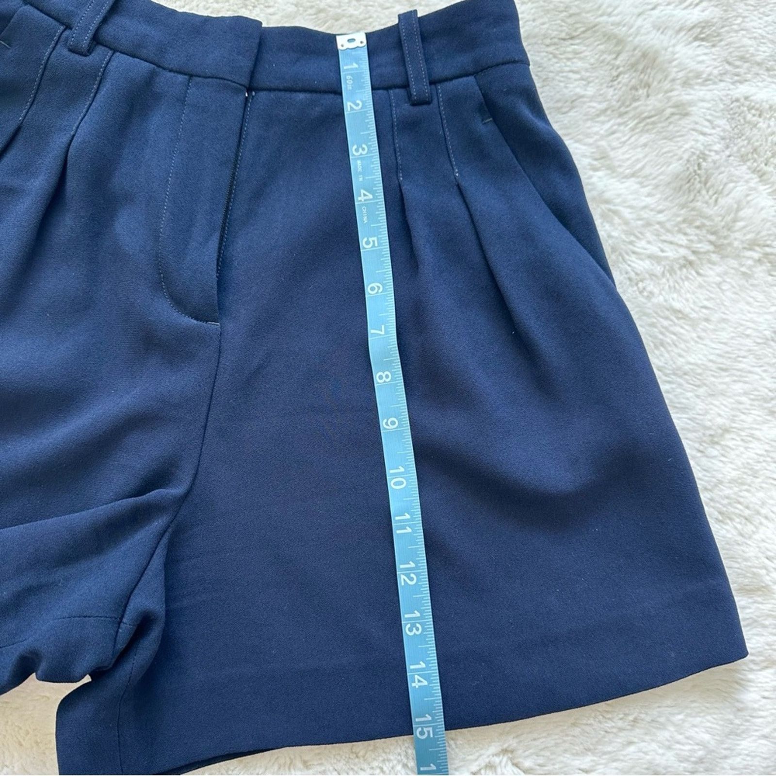 Maje MAJE women navy shorts size 34 EU Size 25" / US 0 / IT 36 - 5 Thumbnail