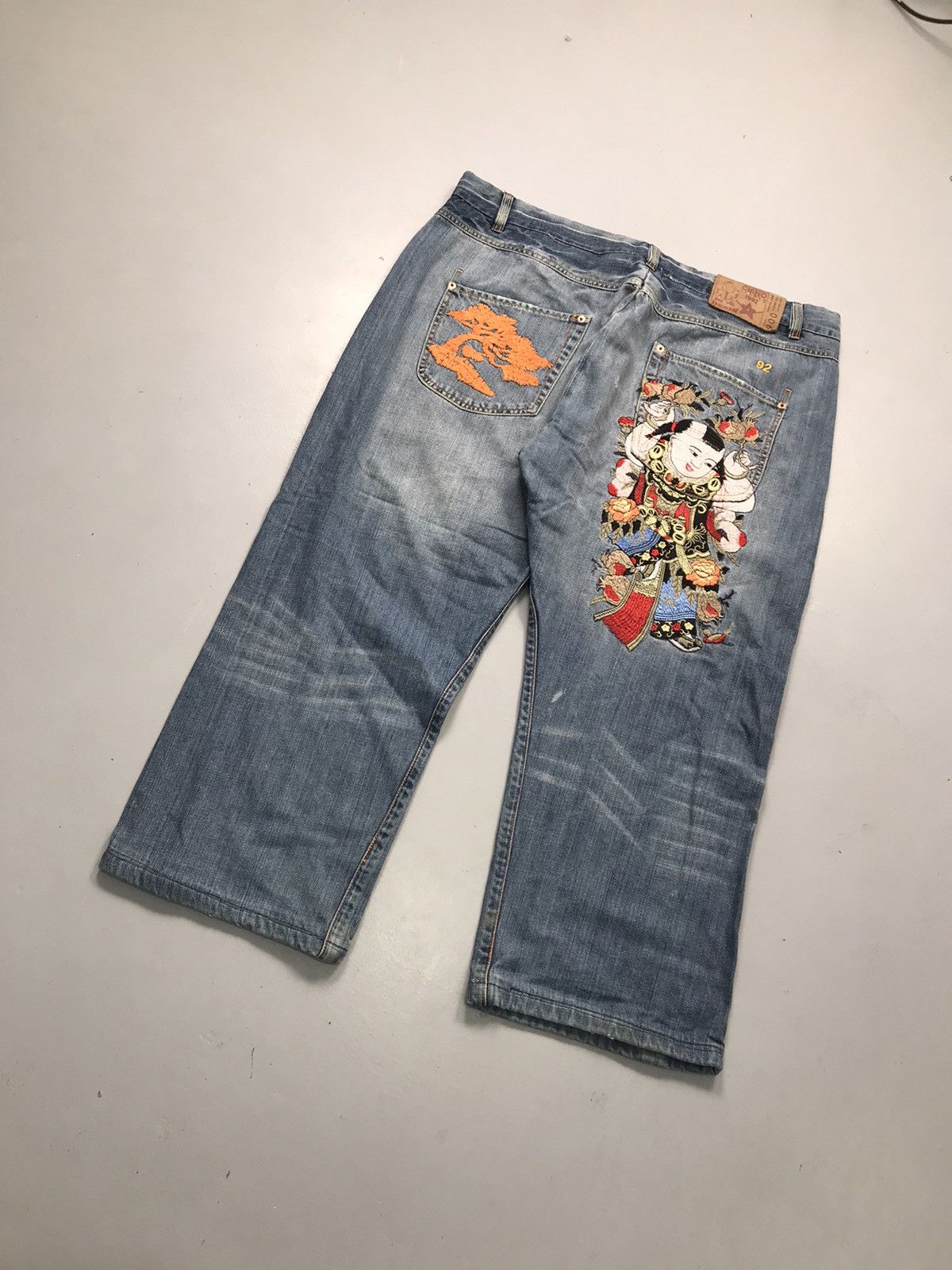 Ciano Farmer Vintage Ciano embroidered cropped denim Size US 44 / EU 60 - 7 Thumbnail