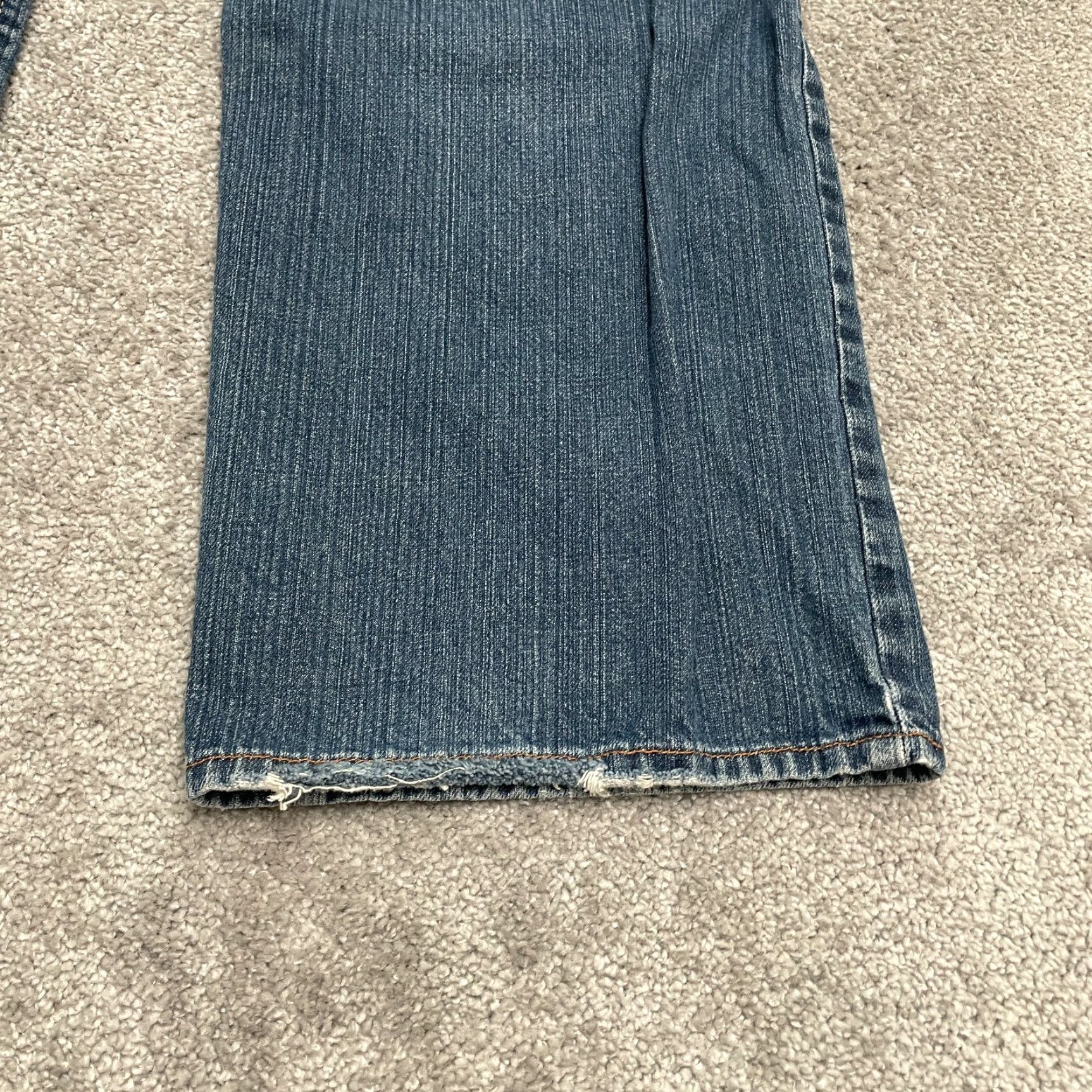 Lucky Brand Lucky Brand Jeans Dungaree Denim Mens 36 Blue Medium Wash Straight Classic 36x32 Size US 36 / EU 52 - 6 Thumbnail