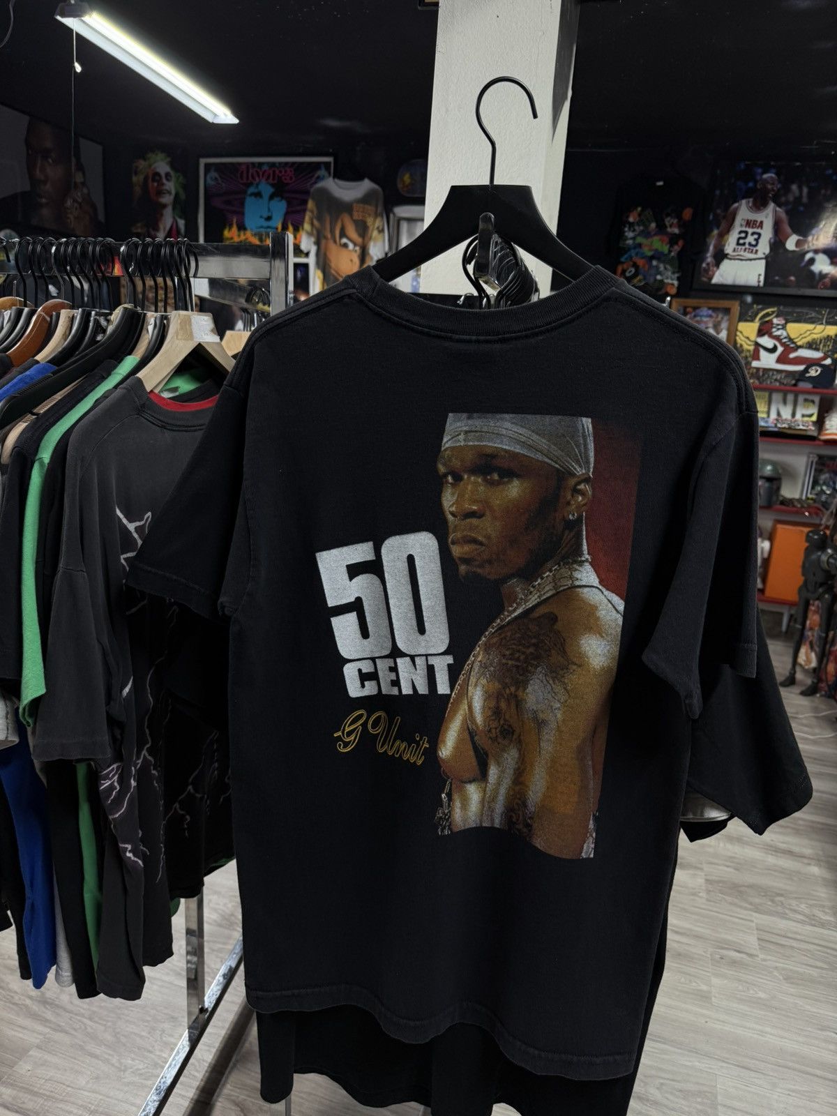Vintage Vintage 50 Cent Rap T-Shirt Rare Adult Size Medium Size US M / EU 48-50 / 2 - 1 Thumbnail