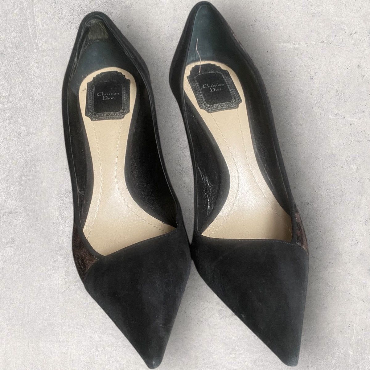 Dior Dior By John Galliano Leopard Pointy Pump Size US 8 / IT 38 - 2 Thumbnail