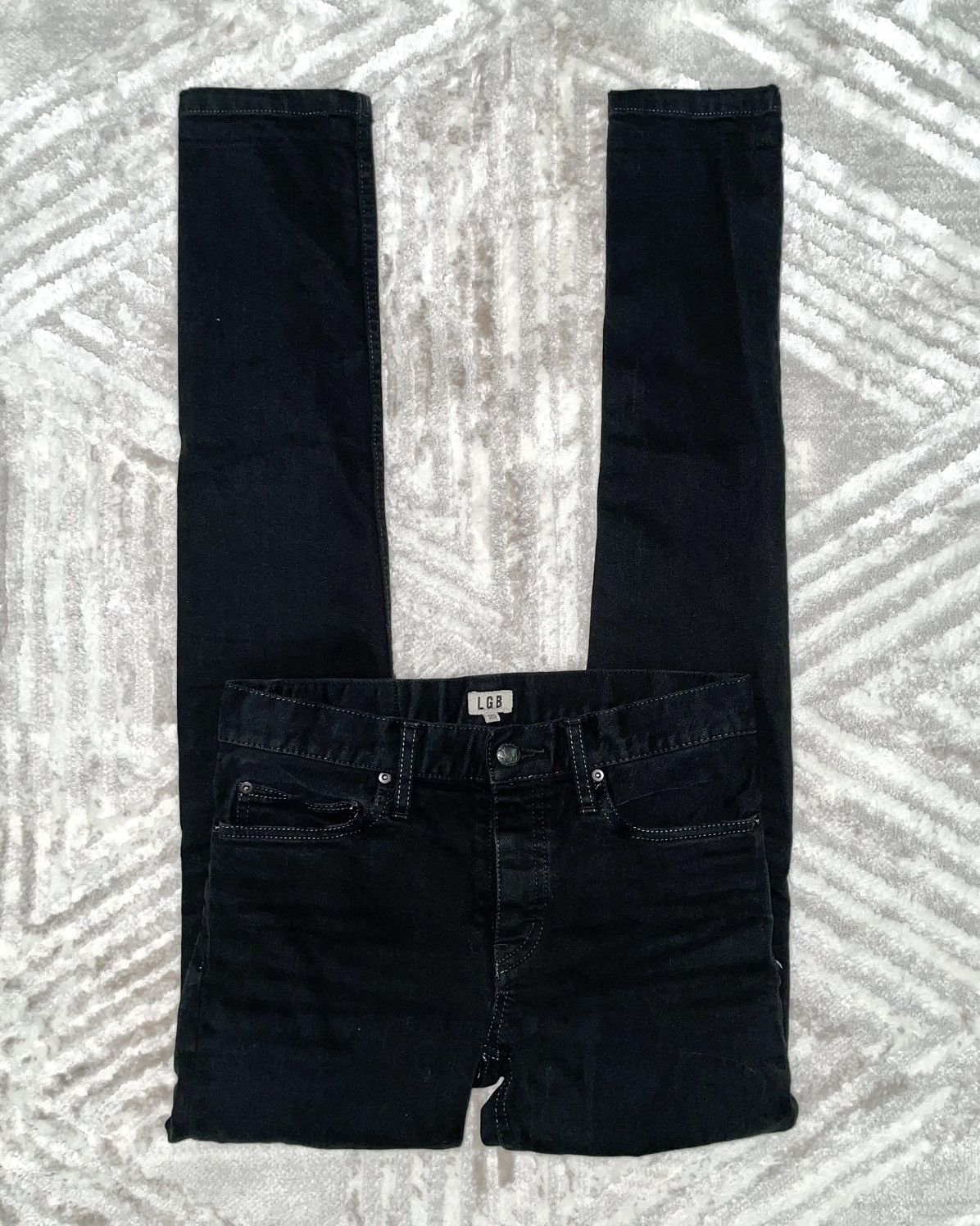 Le Grande Bleu (L.G.B.) Black L.G.B Denim Size US 26 / EU 42 - 3 Thumbnail