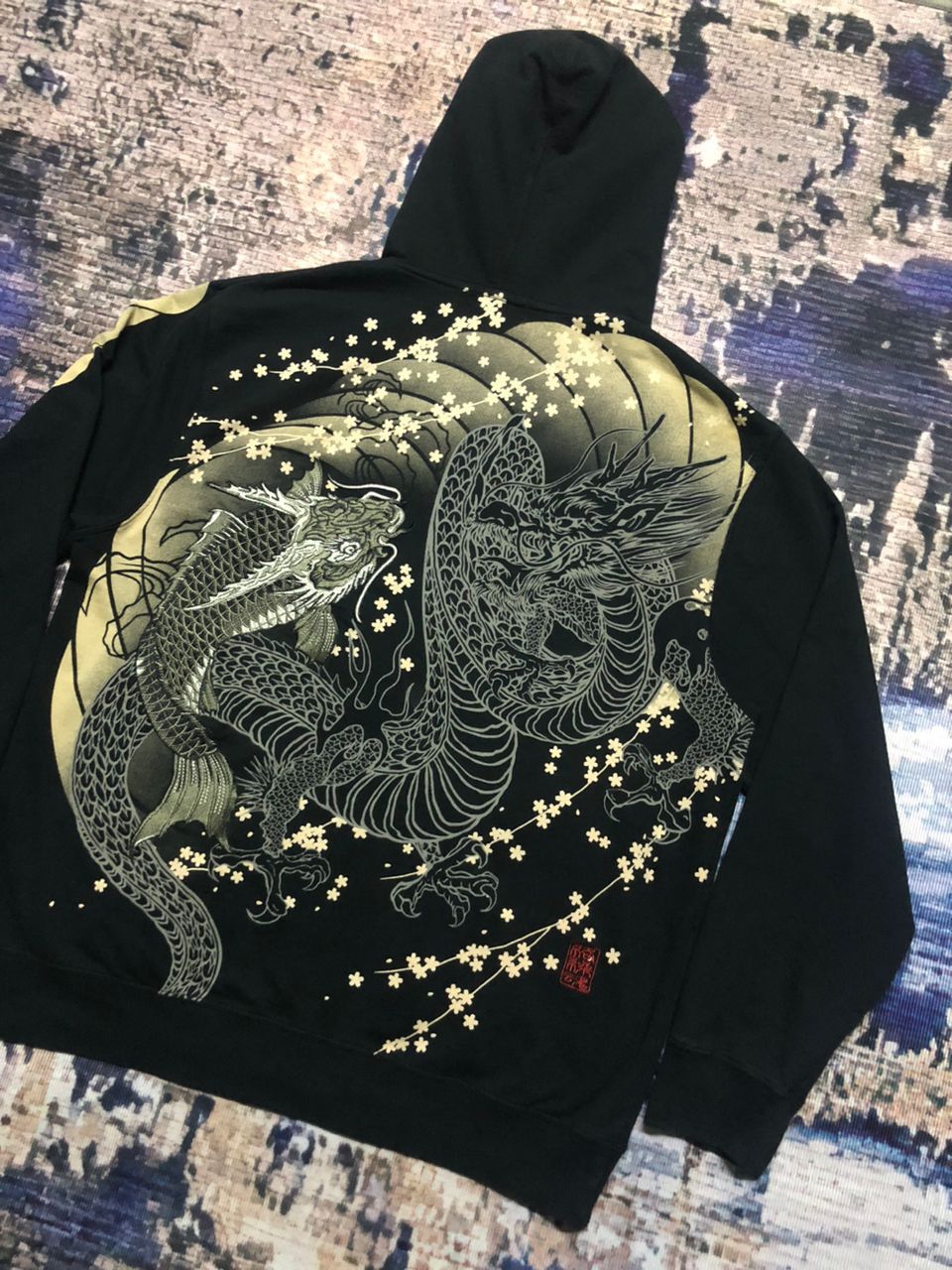 Karakuri Tamashii Karakuri Tamashii Koi Fish & Dragon Embroidered Print Size US XL / EU 56 / 4 - 5 Thumbnail
