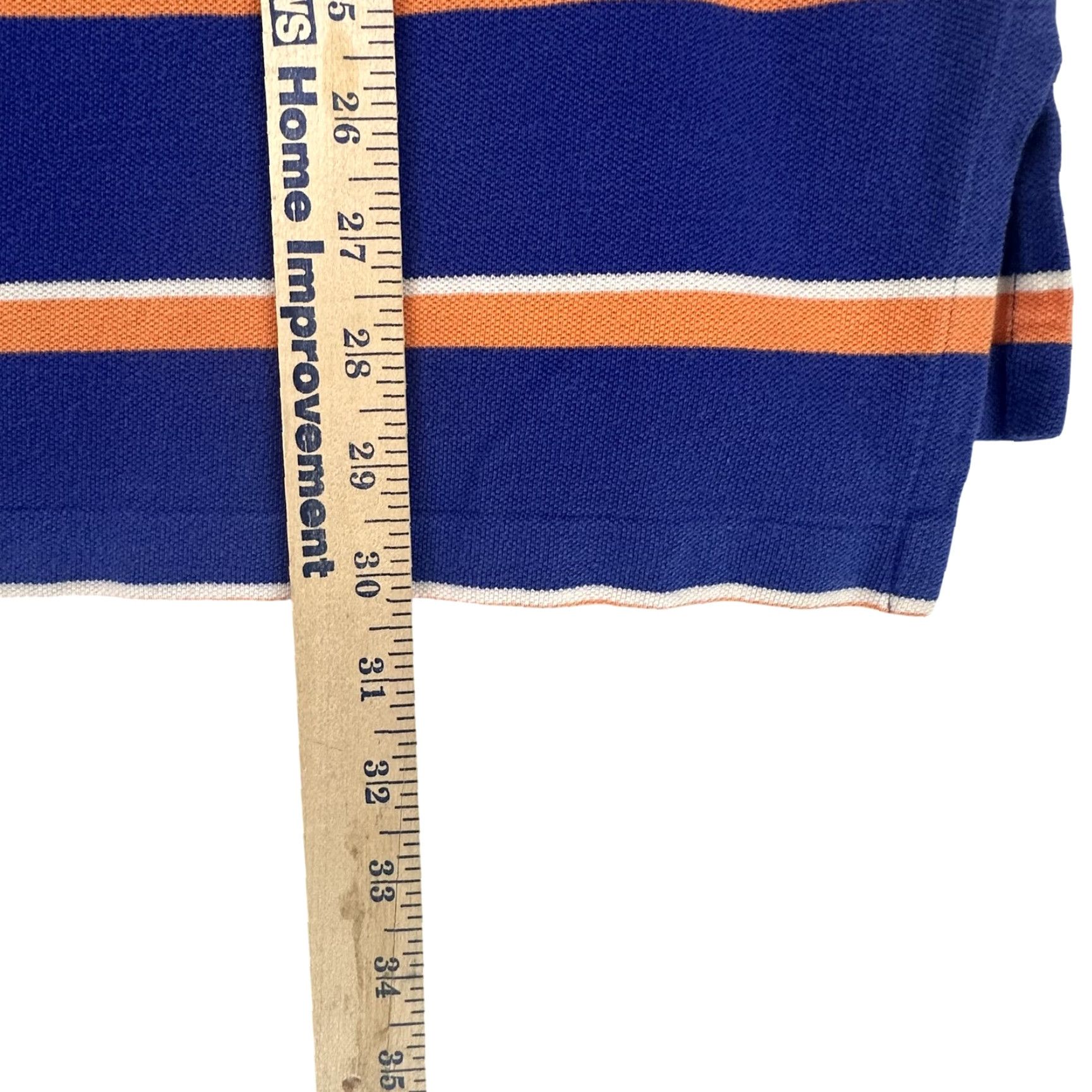Polo Ralph Lauren Polo Ralph Lauren Rugby Shirt Mens XL Striped Green Pony Short Sleeve Polo Shirt Size US XL / EU 56 / 4 - 7 Thumbnail