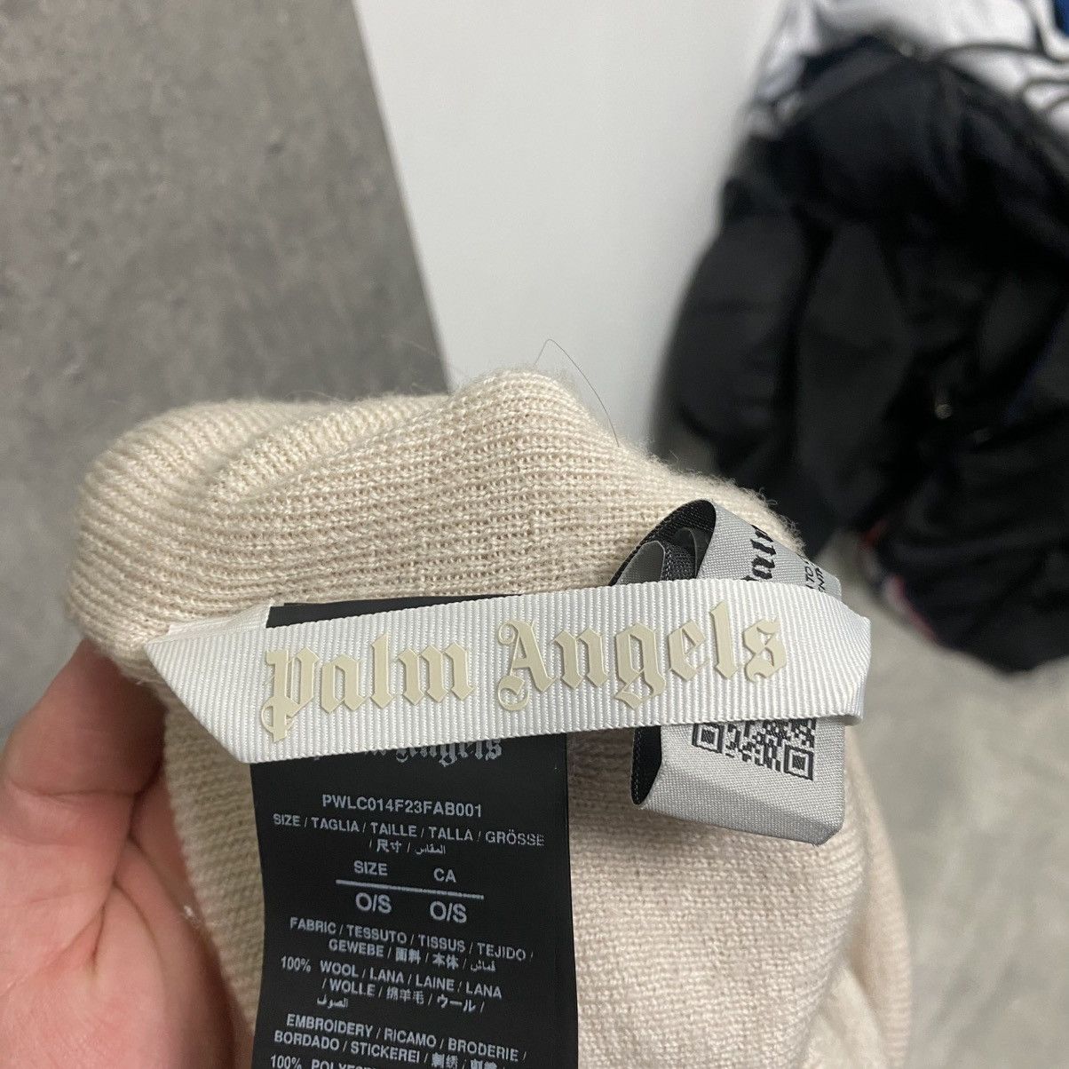 Palm Angels Palm Angels Logo Beanie Hat Size ONE SIZE - 5 Thumbnail