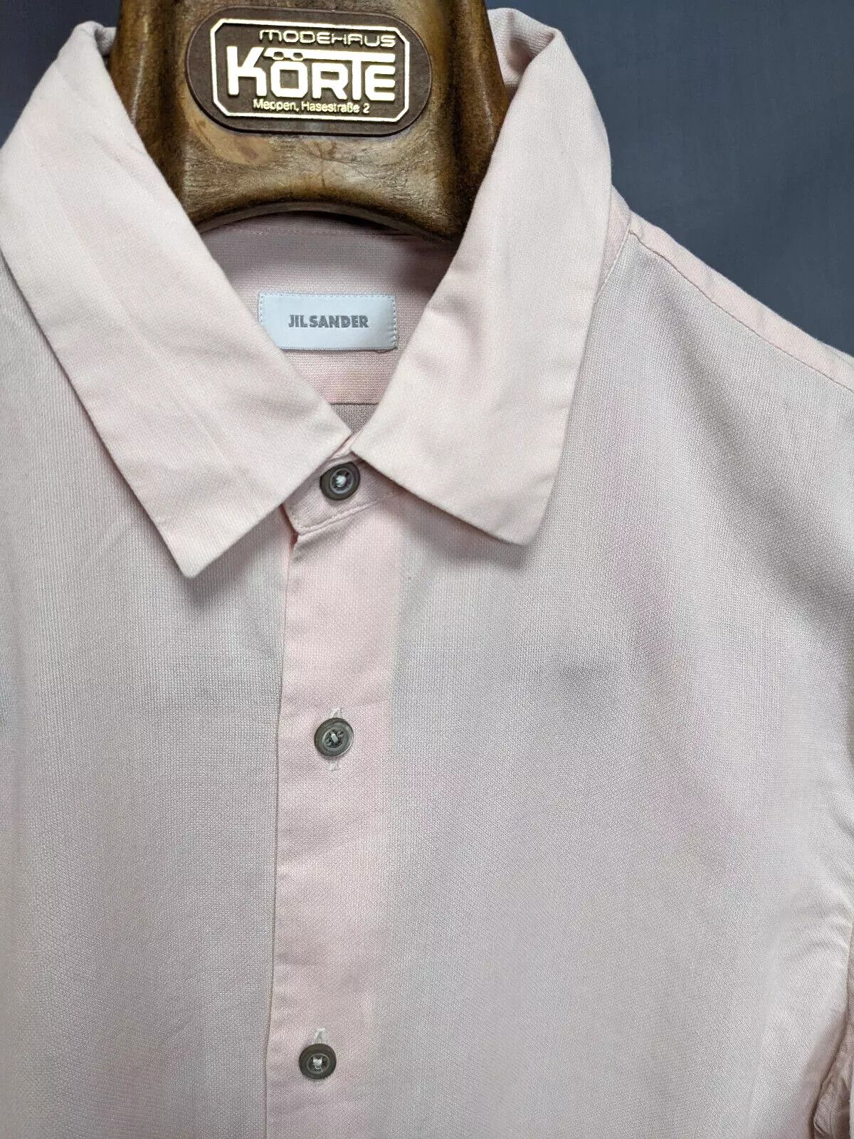 Jil Sander Jil Sander Tailor Made Cotton Pink Men’s Shirt Size 39 Size US S / EU 44-46 / 1 - 6 Thumbnail