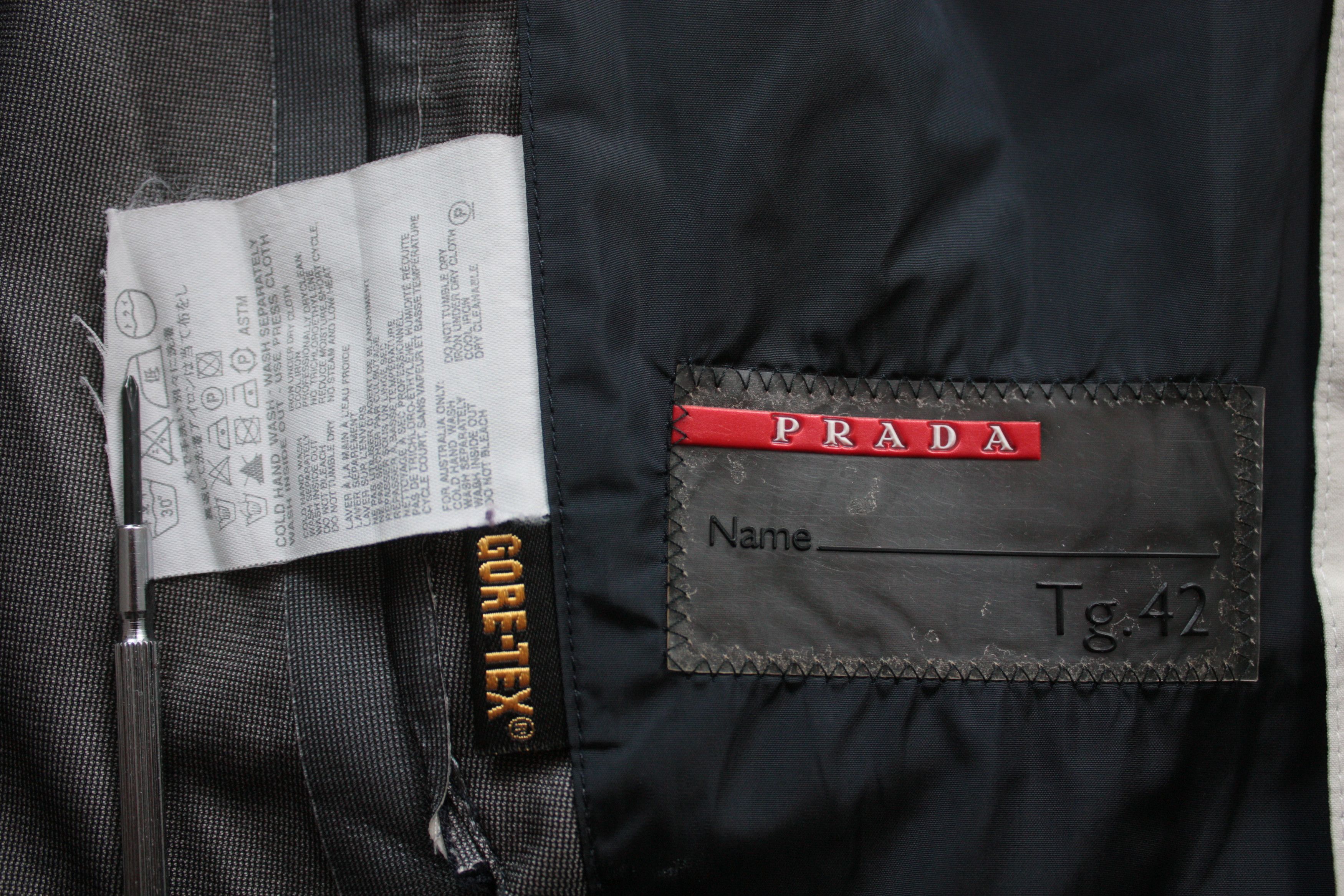 Prada Prada Gore-Tex Cream Beige Trench Coat Women's 42 Size M / US 6-8 / IT 42-44 - 7 Thumbnail