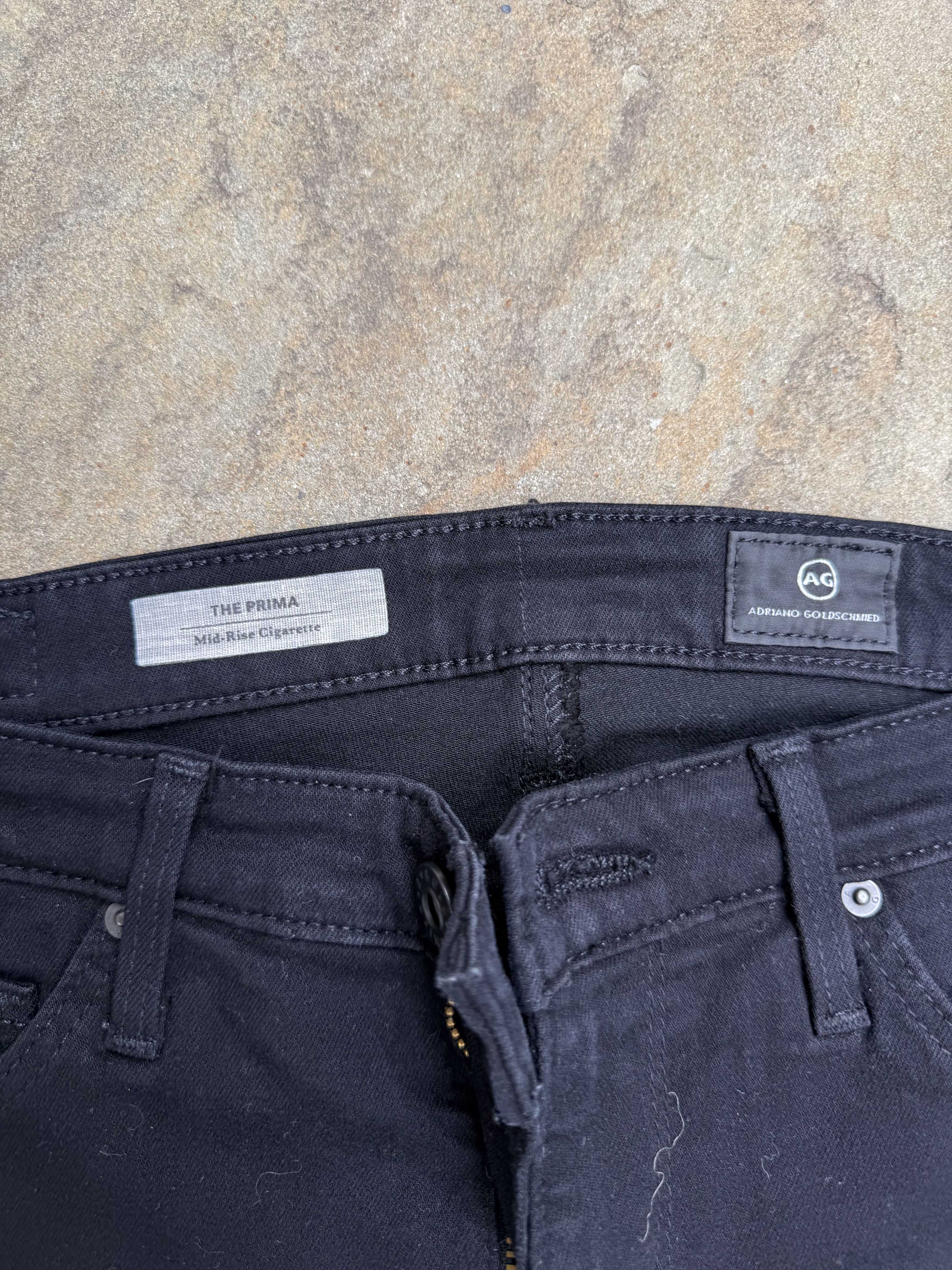 AG Adriano Goldschmied Vintage AG Cigarette Leg Jeans Size 25" / US 0 / IT 36 - 4 Thumbnail