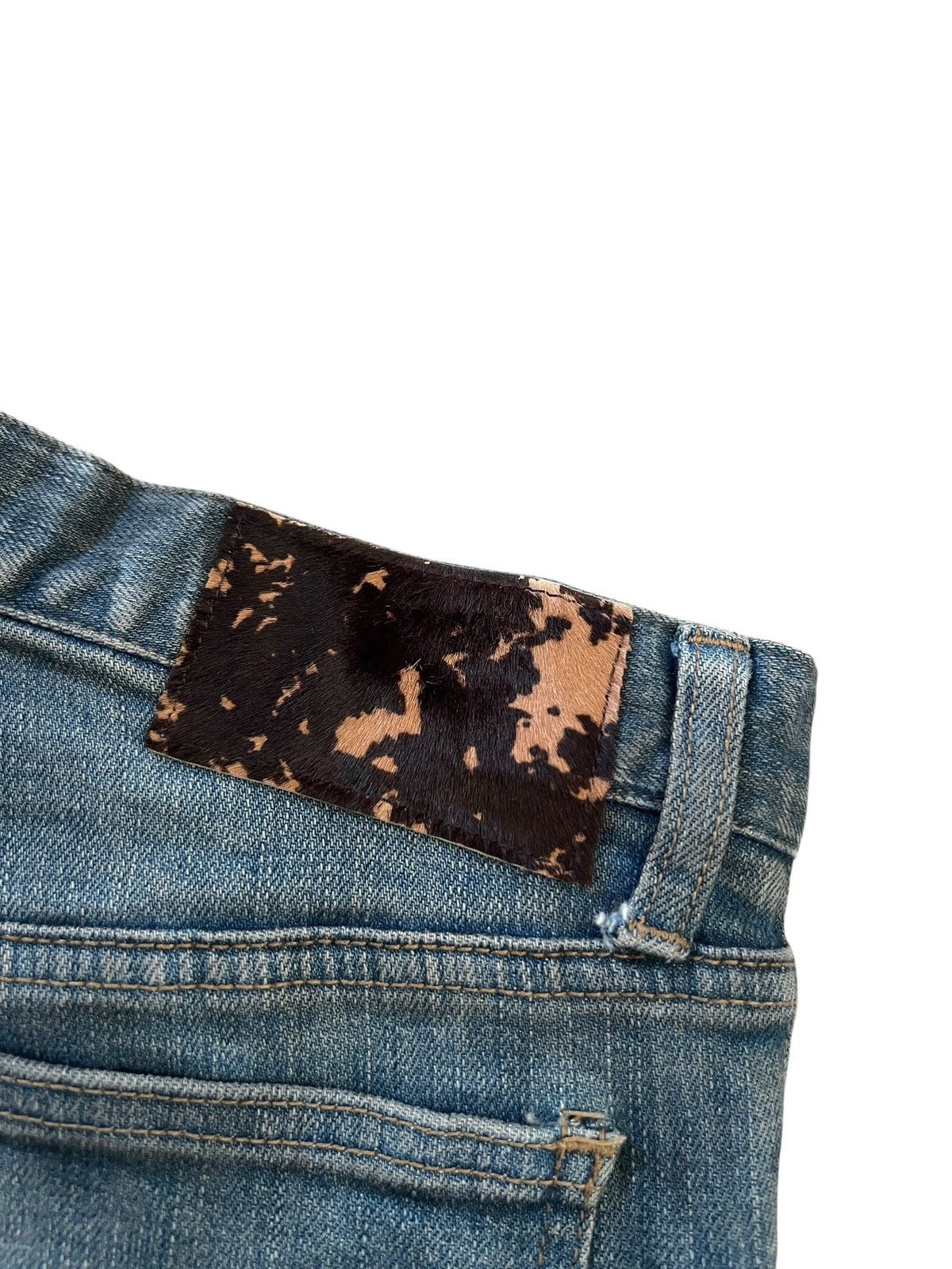 Shellac Shellac ‘Dust” Dirty Finished Slim Jeans Light Flare Size US 31 - 10 Thumbnail