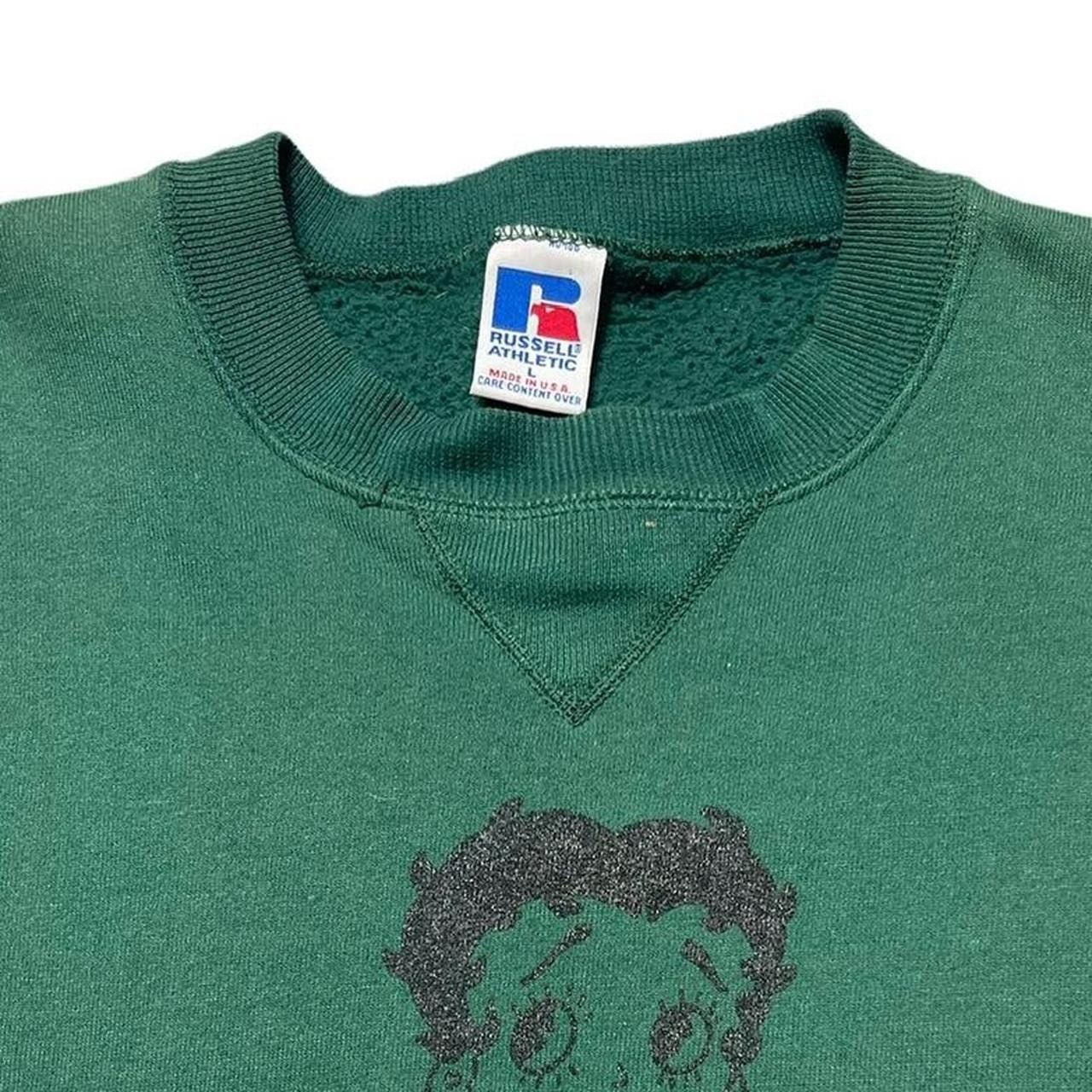 Nike × Russell Athletic × Vintage Vintage Betty Boop Nike Russell Crewneck Size US L / EU 52-54 / 3 - 4 Thumbnail