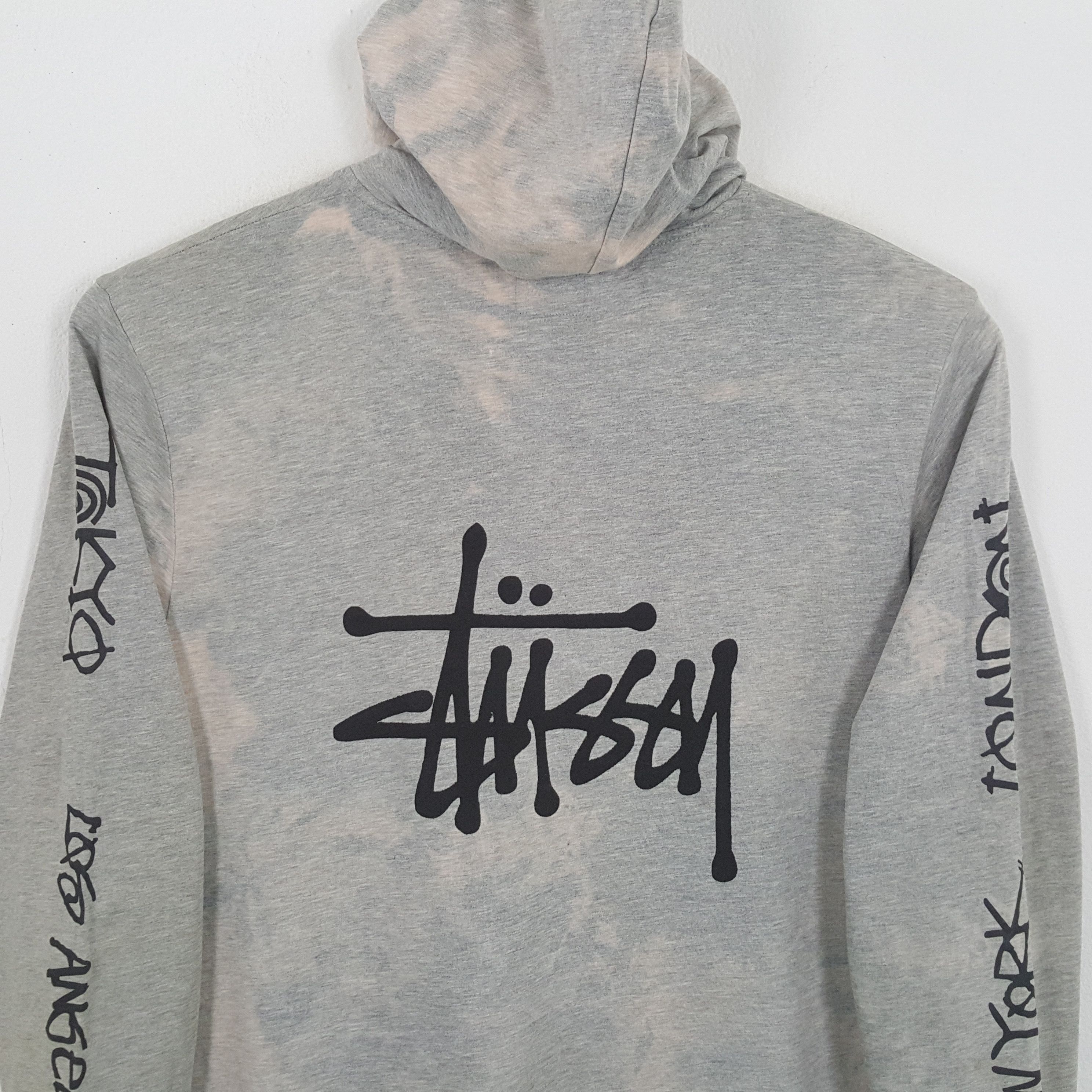 Stussy × Vintage Vintage STUSSY Streetwear Skateboard Logo Design Hoodies Size US M / EU 48-50 / 2 - 2 Thumbnail