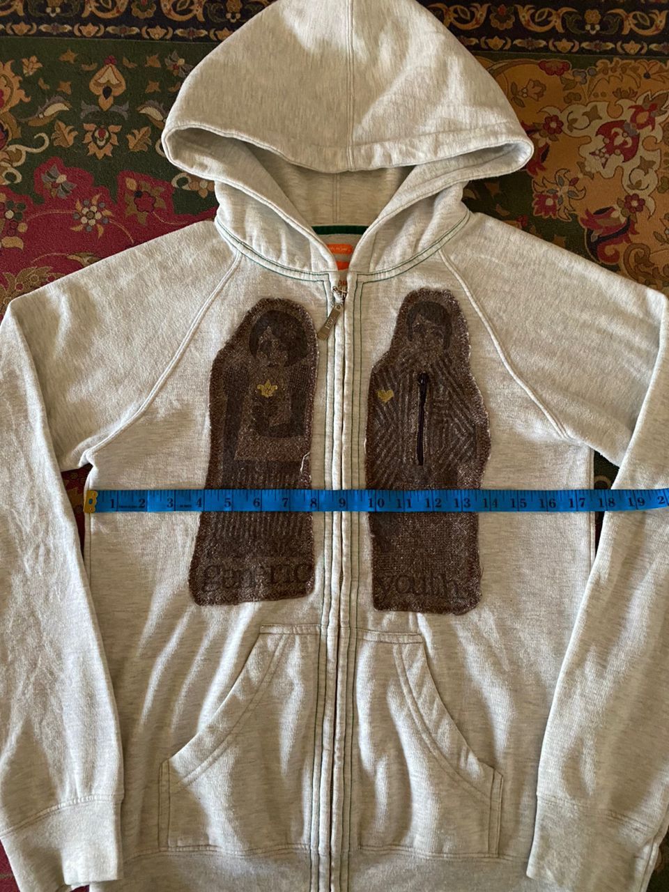 Hysteric Glamour × Vintage Vintage Generic Youth Zipper Hoodie Art Design Style Size US S / EU 44-46 / 1 - 15 Thumbnail