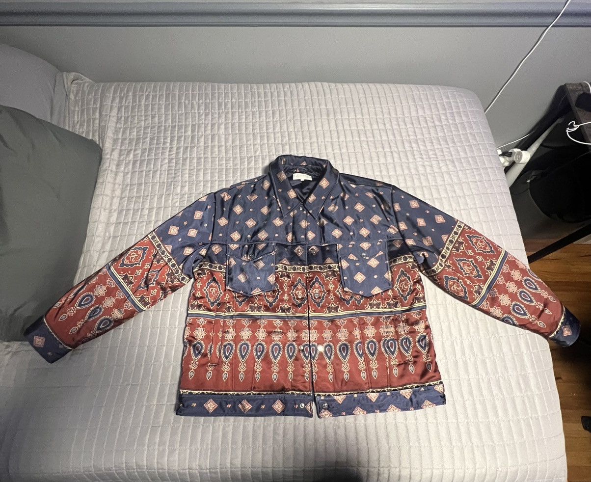 Kith Kith Puffed Jase Satin Trucker Jacket | Grailed