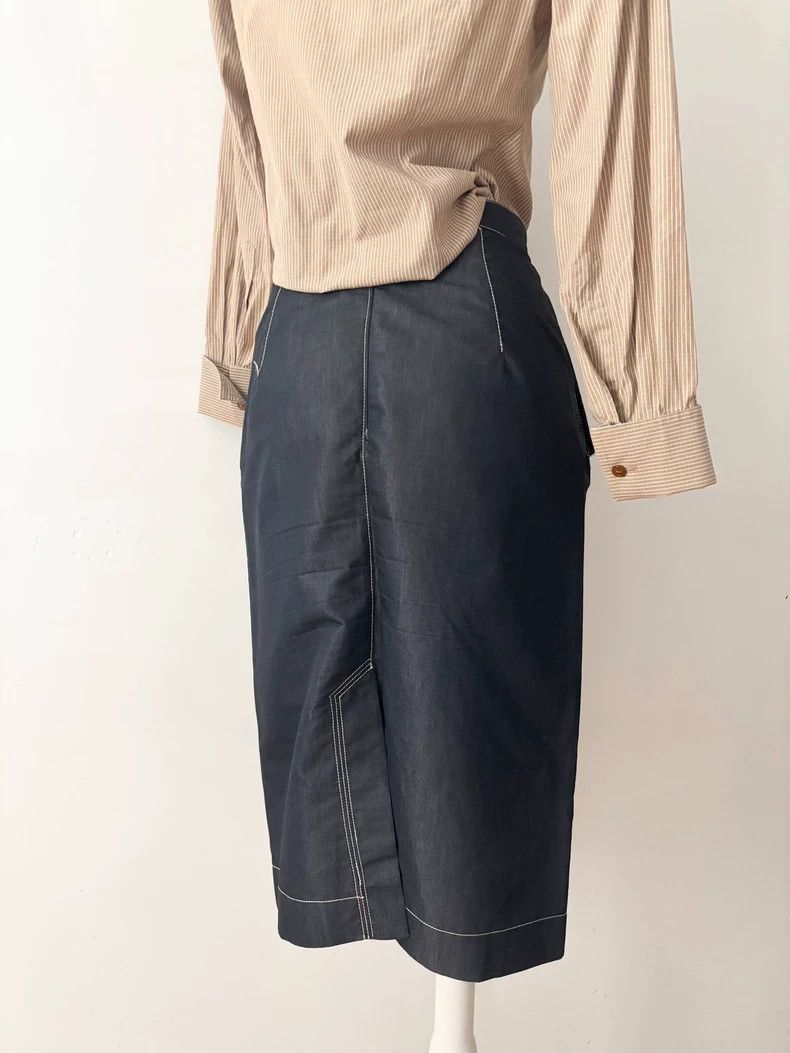 Other Vivienne Westwood SizeUK12/US8 Two-piece denim half-length Size 22" - 3 Thumbnail