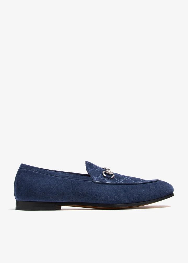 oc11z0226 Men's Loafer With Horsebit in Blue