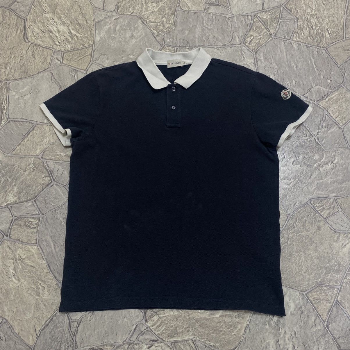 Moncler Moncler Polo T-Shirt Size US XL / EU 56 / 4 - 1 Thumbnail