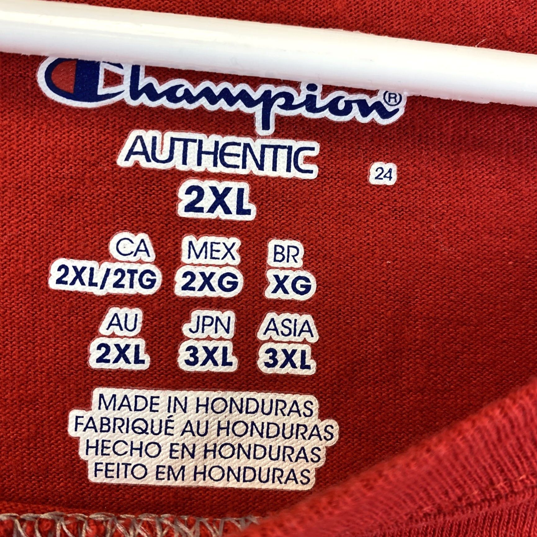 Champion Champion Men’s Graphic Logo Shirt Long Sleeve XX-Large Red 90-66 XXL / Red Champion 90-66 Shirt Size US XXL / EU 58 / 5 - 3 Thumbnail