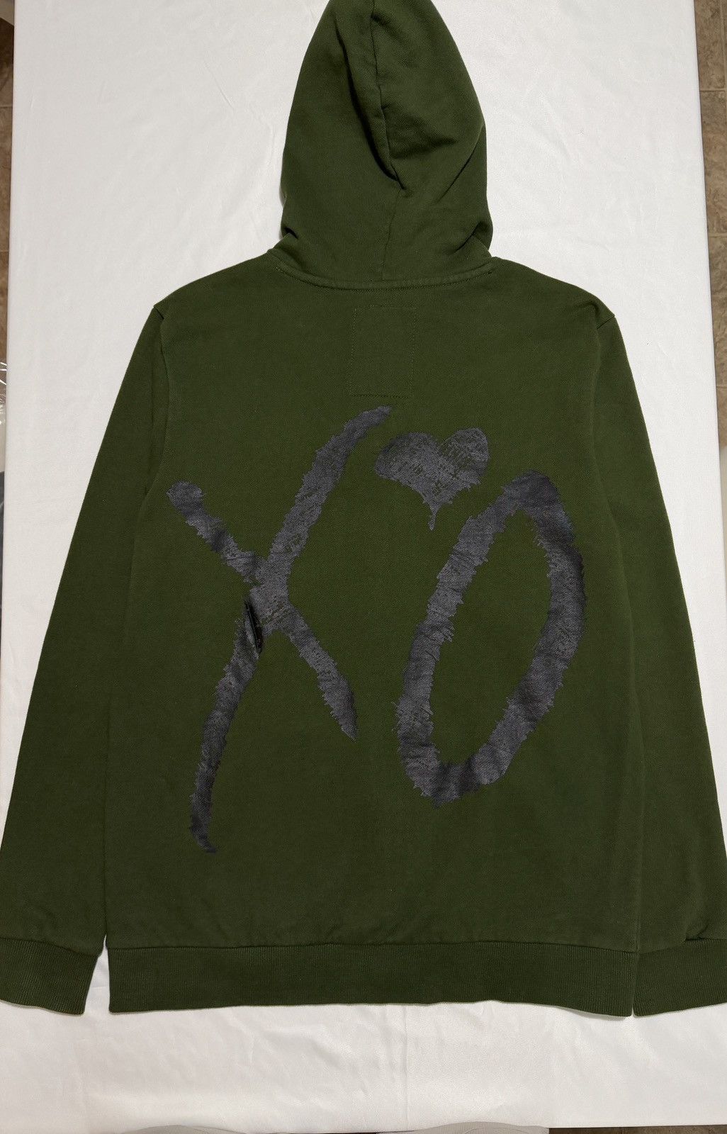 The Weeknd The Weeknd XO Green Zip Up Hoodie 2015 XOTWOD Embroidered Size US S / EU 44-46 / 1 - 1 Thumbnail